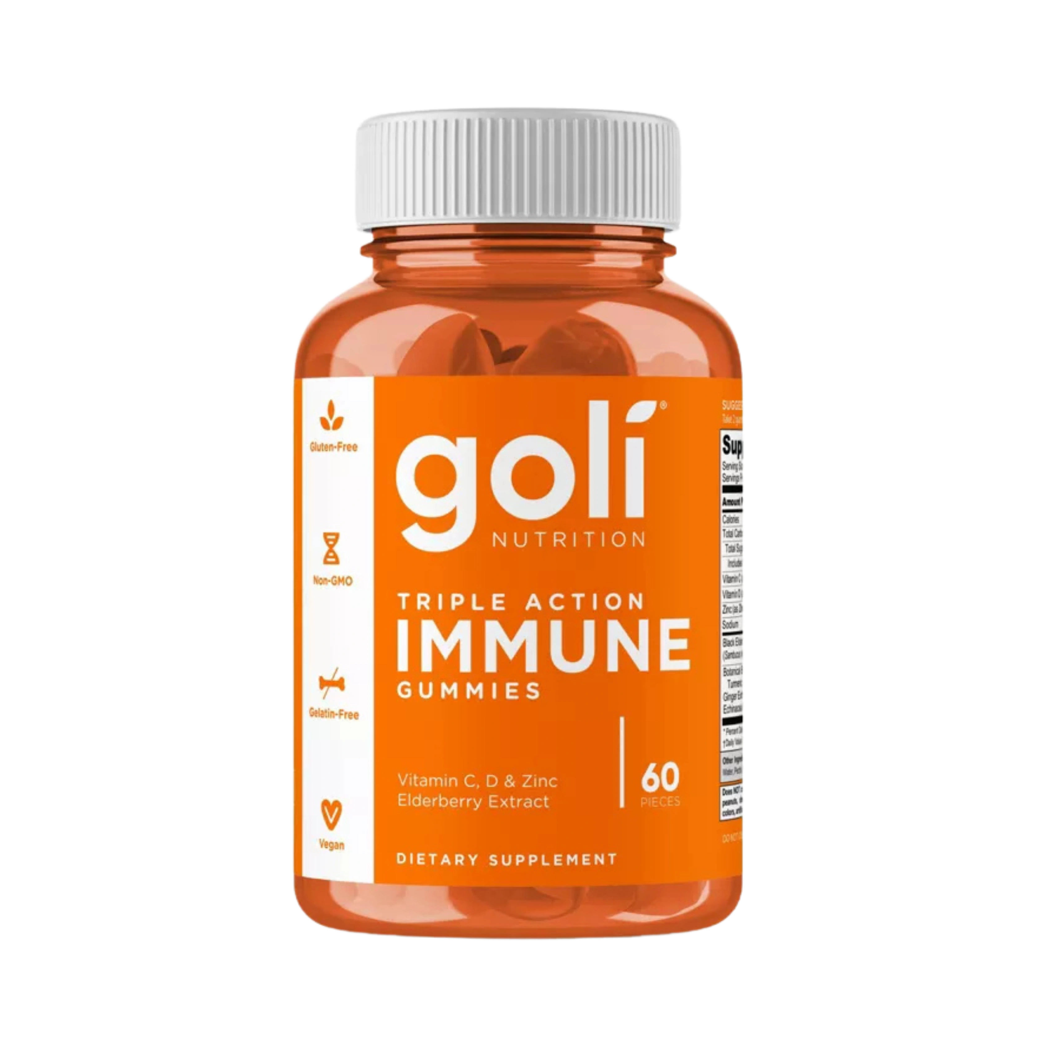 Goli Nutrition, Immune Multivitamin, 60 Vegan Gummies