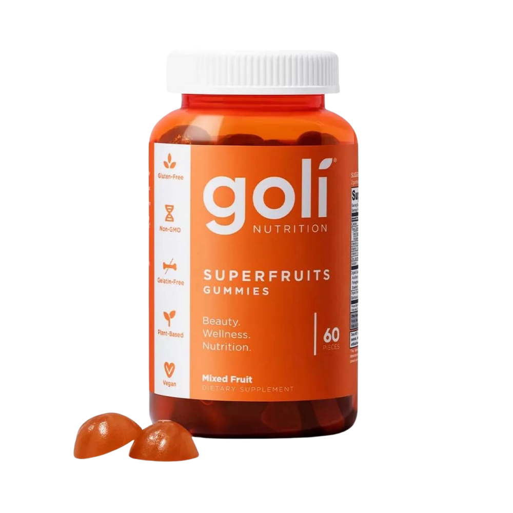 Goli Nutrition, Superfruits, 60 Gummies