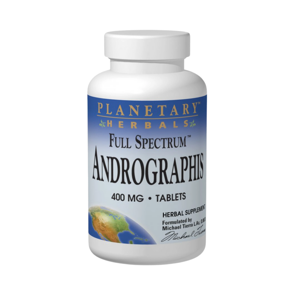 Planetary Herbals, Andrographis, Full Spectrum, 60 Tablets