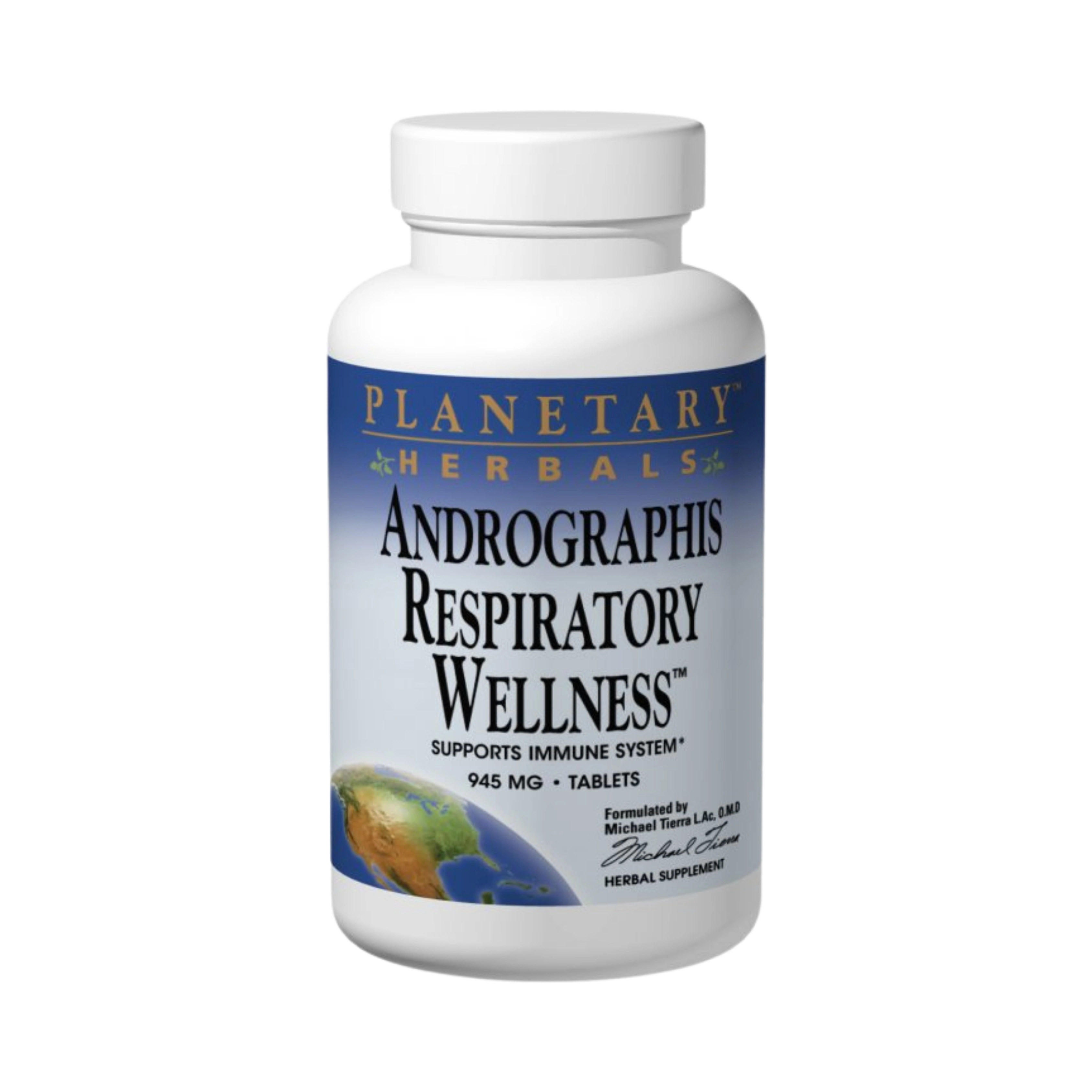 Planetary Herbals, Andrographis Respiratory Wellness, 60 Tablets