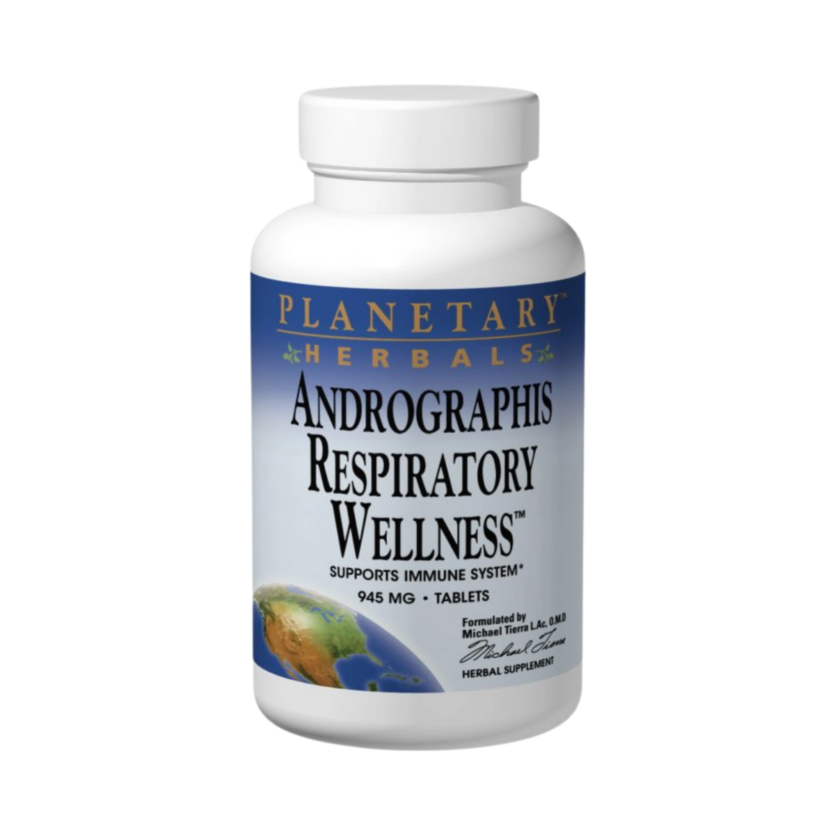 Planetary Herbals, Andrographis Respiratory Wellness, 60 Tablets