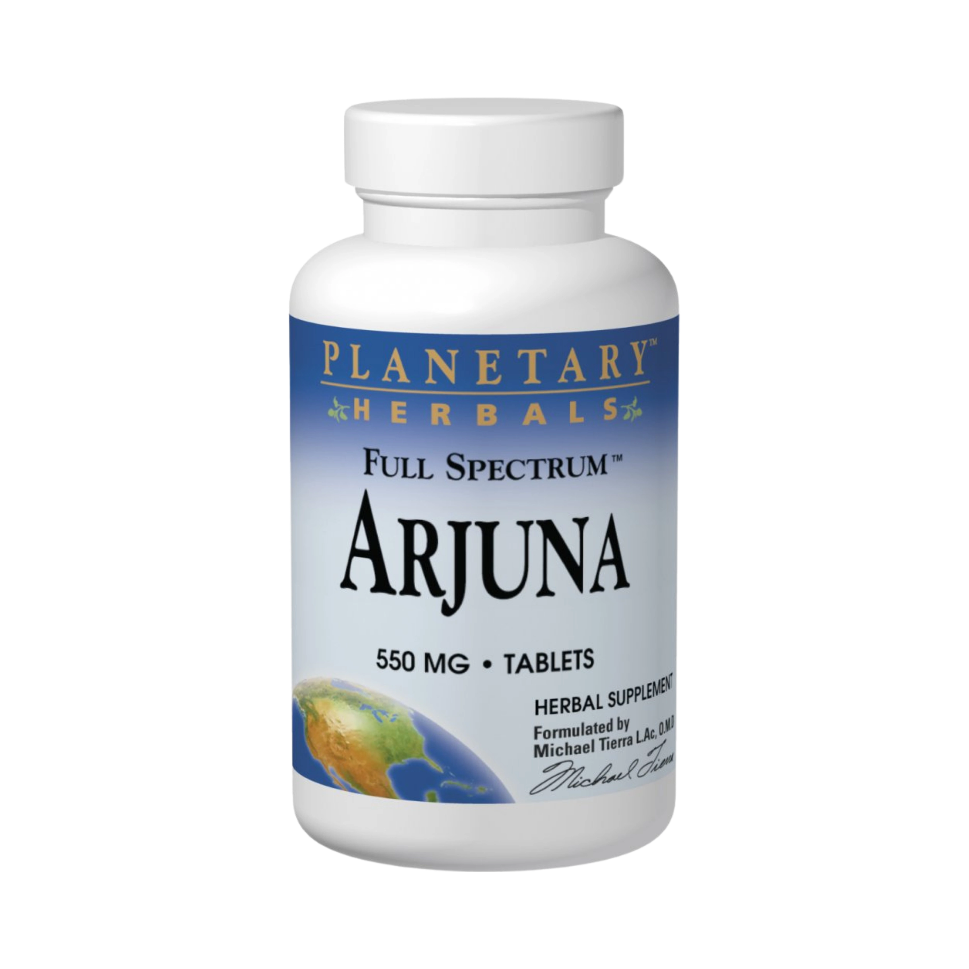 Planetary Herbals, Arjuna, Full Spectrum, 60 Tablets
