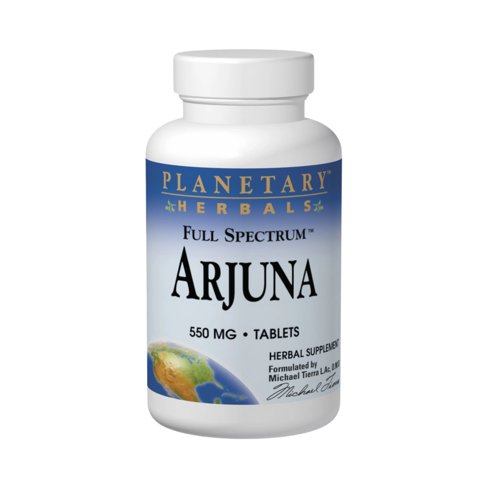 Planetary Herbals, Arjuna, Full Spectrum, 60 Tablets