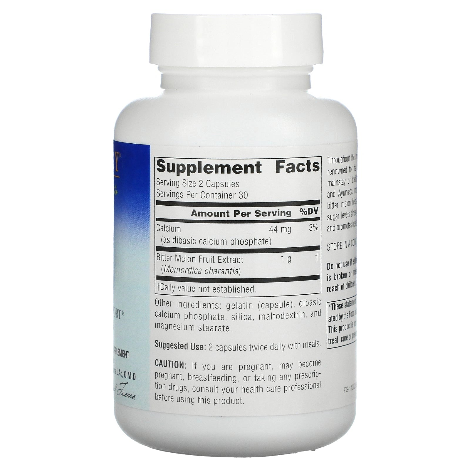 Planetary Herbals, Bitter Melon, 60 Tablets
