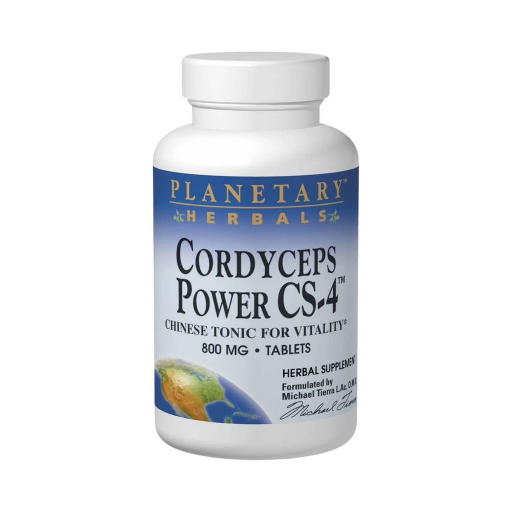 Planetary Herbals, Cordyceps Power CS-4, 60 Tablets