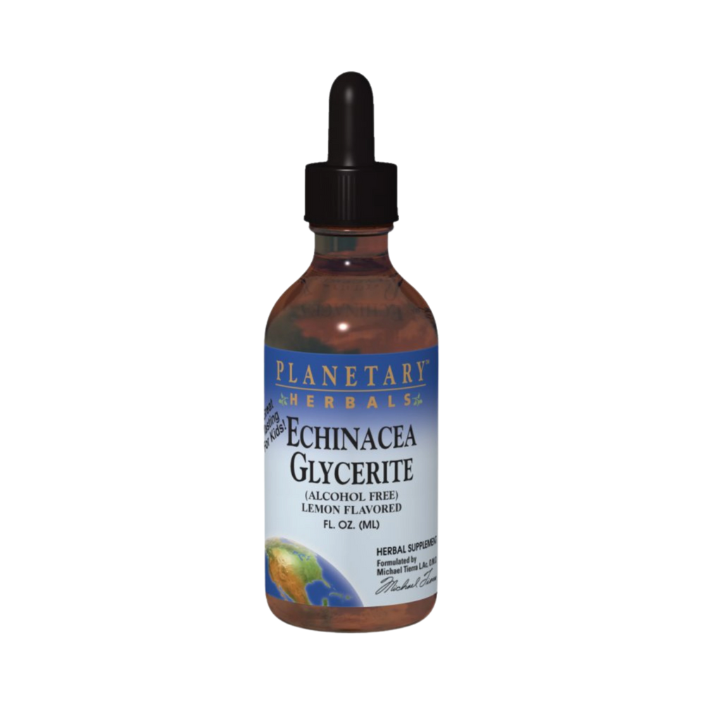 Planetary Herbals, Echinacea Glycerites, 2 Fl Oz