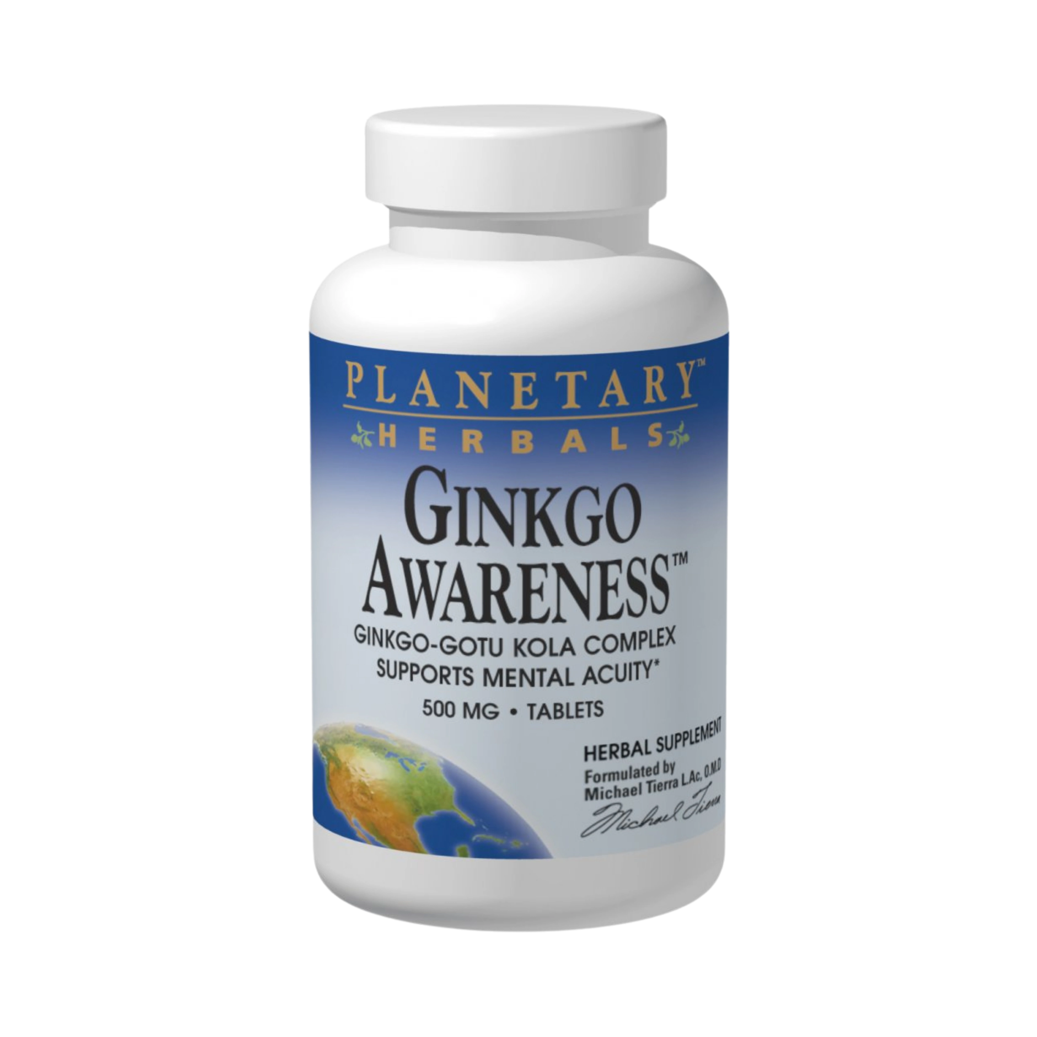 Planetary Herbals, Ginkgo Awareness, 30 Tablets