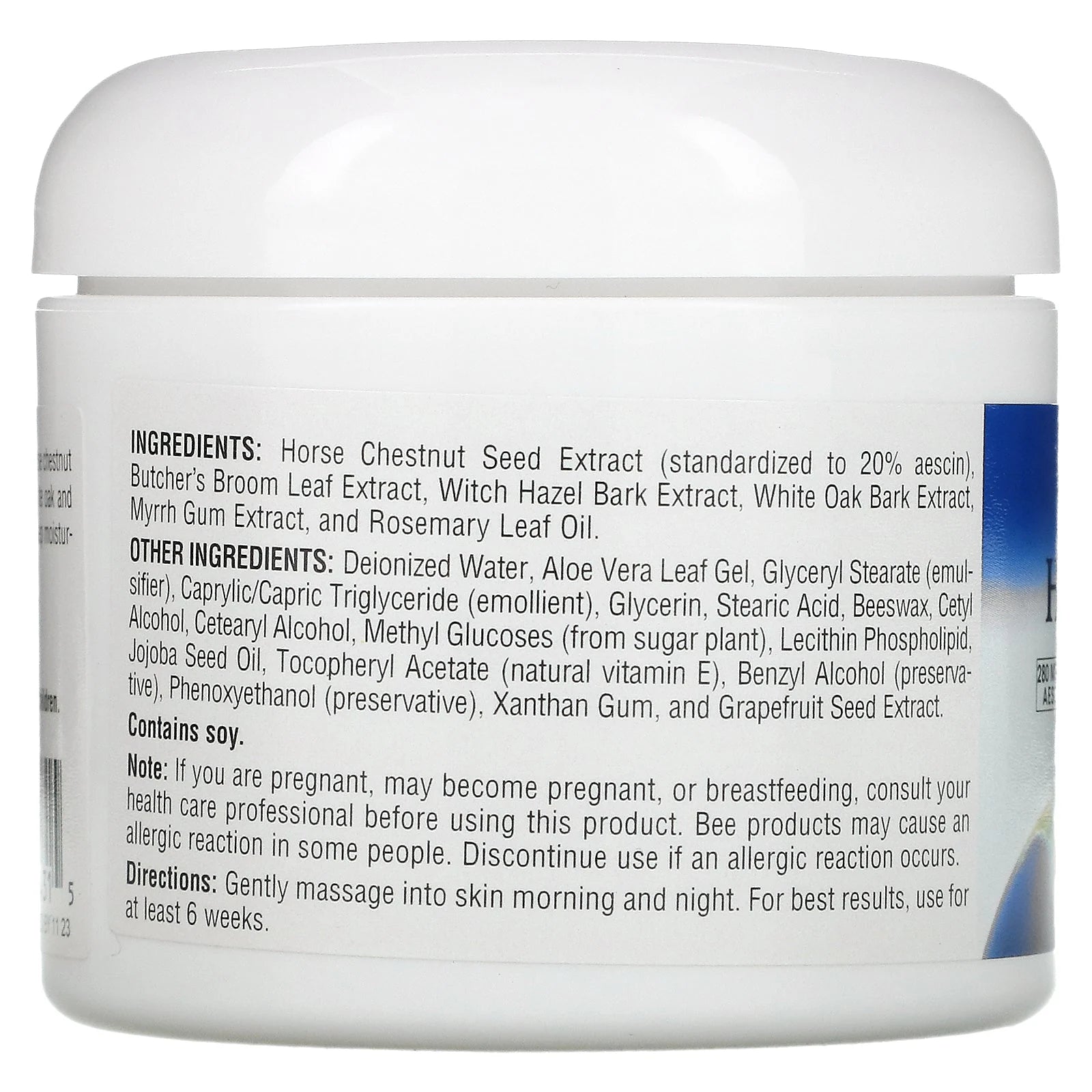 Planetary Herbals, Horse Chestnut Cream, 2 Oz