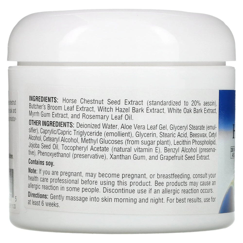 Planetary Herbals, Horse Chestnut Cream, 2 Oz