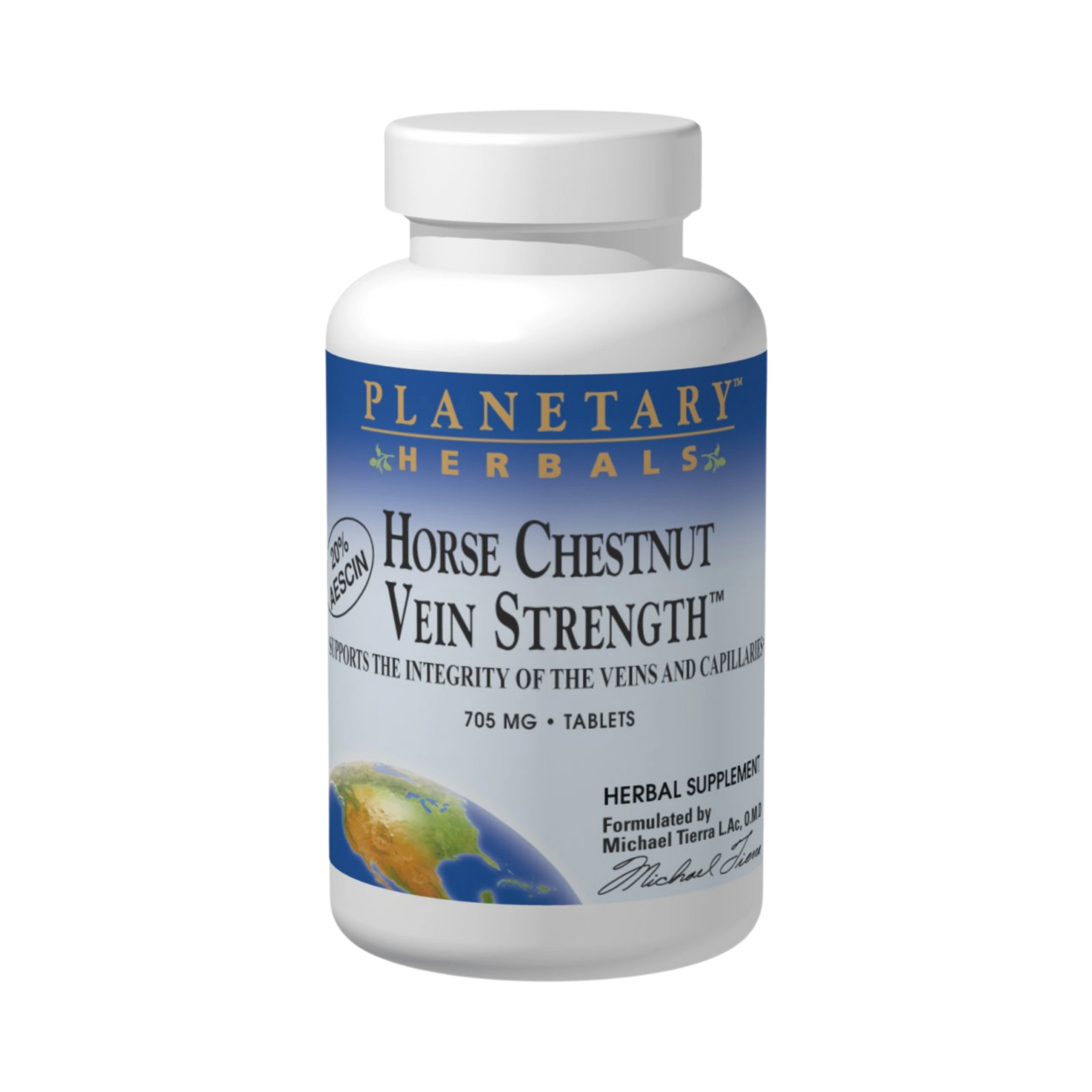 Planetary Herbals, Horse Chestnut Vein Strength, 42 Tablets