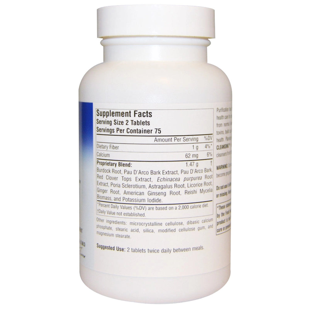 Planetary Herbals, PAU D'Arco Deep Cleansing, 72 Tablets
