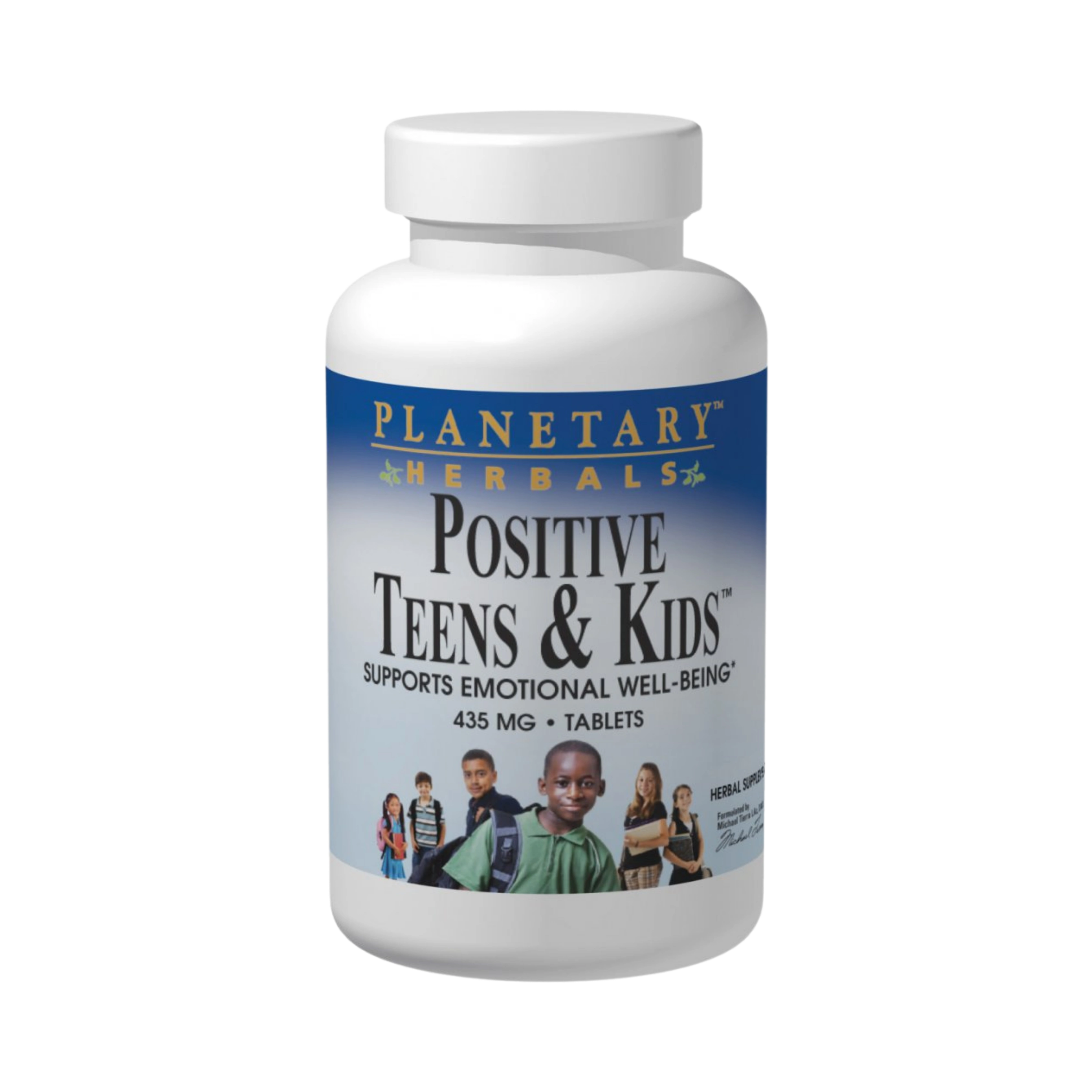 Planetary Herbals, Positive Teens & Kids, 60 Tablets