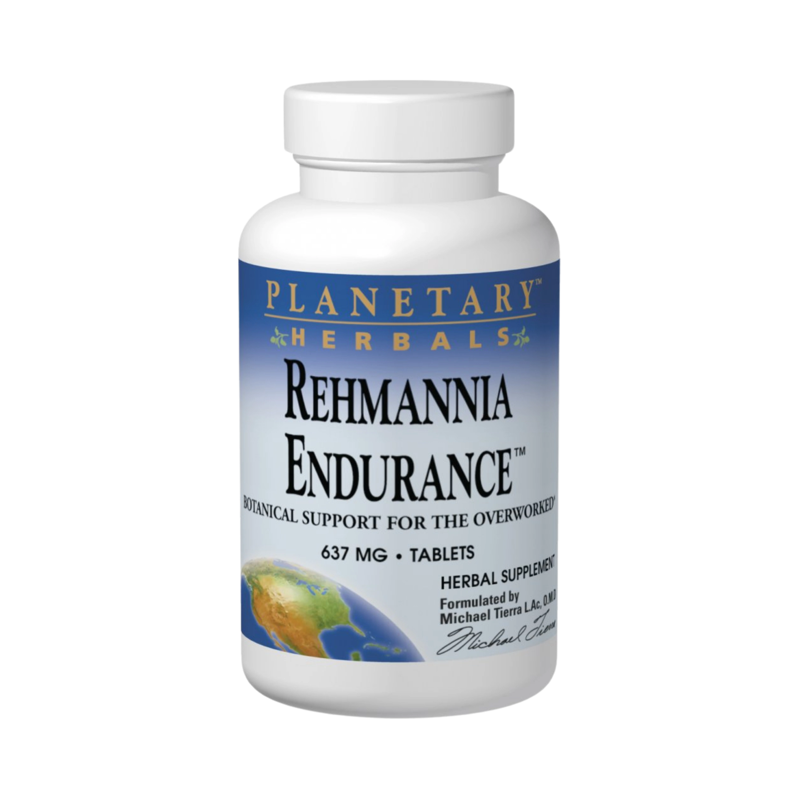 Planetary Herbals, Rehmannia Endurance, 75 Tablets