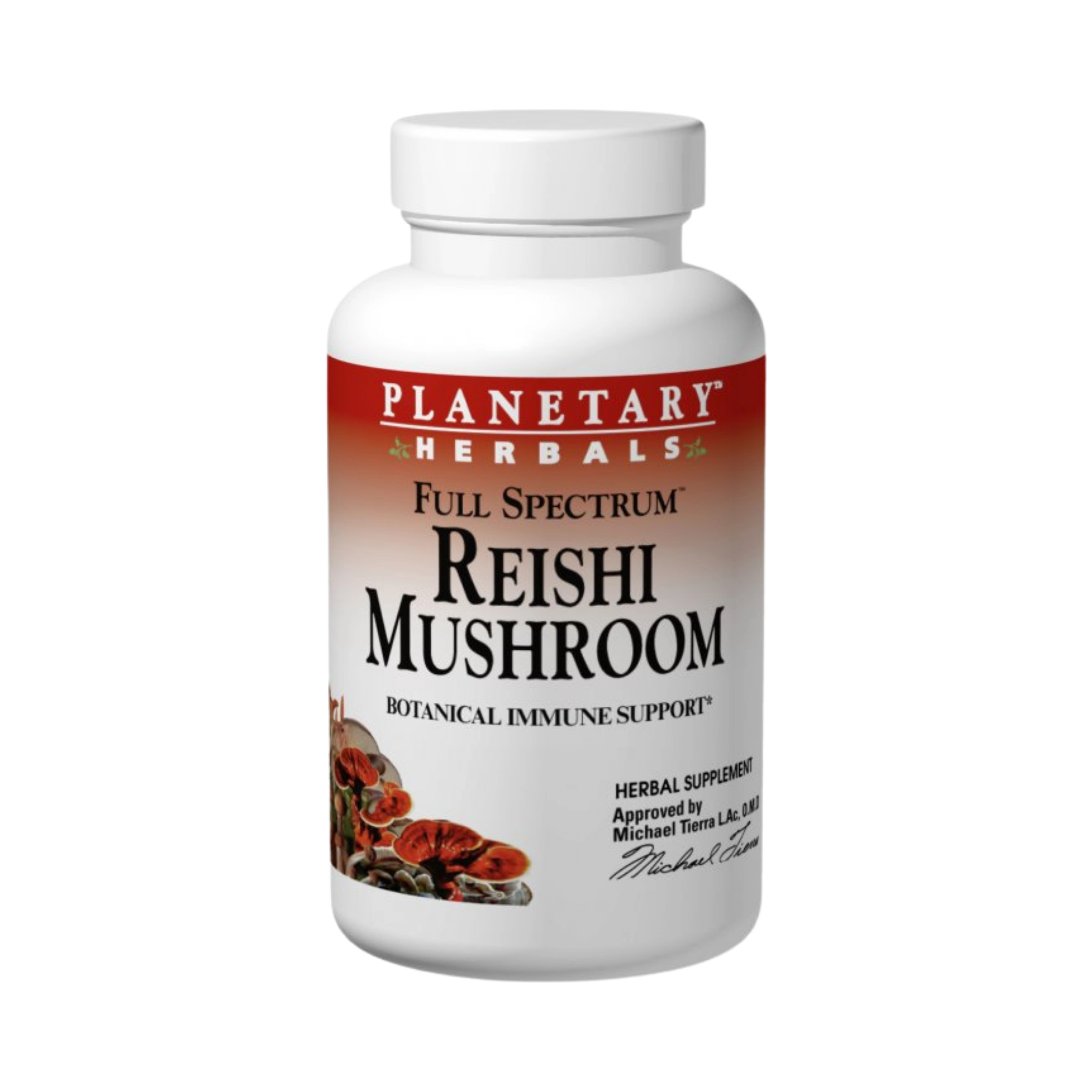 Planetary Herbals, Reishi Mushroom, Full Spectrum, 50 Tablets