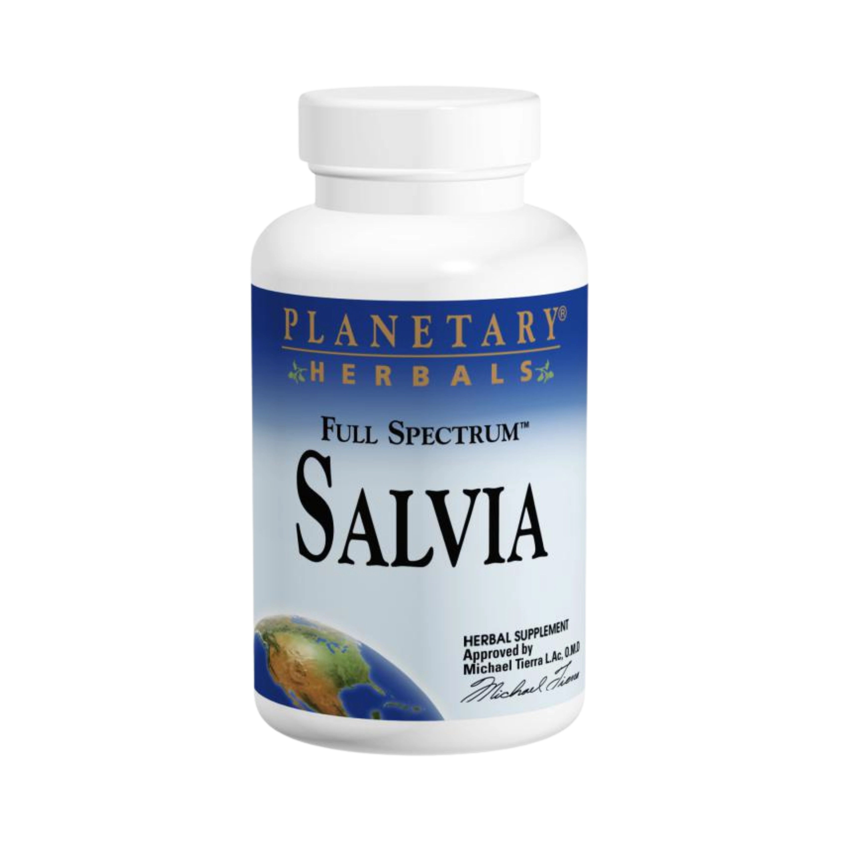 Planetary Herbals, Salvia, Full Spectrum, 60 Tablets