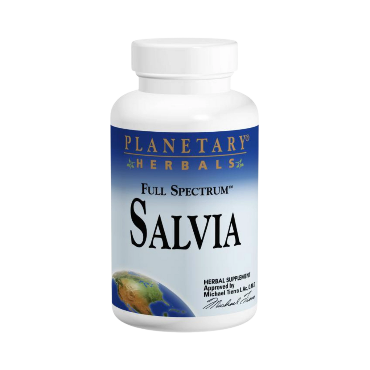 Planetary Herbals, Salvia, Full Spectrum, 60 Tablets