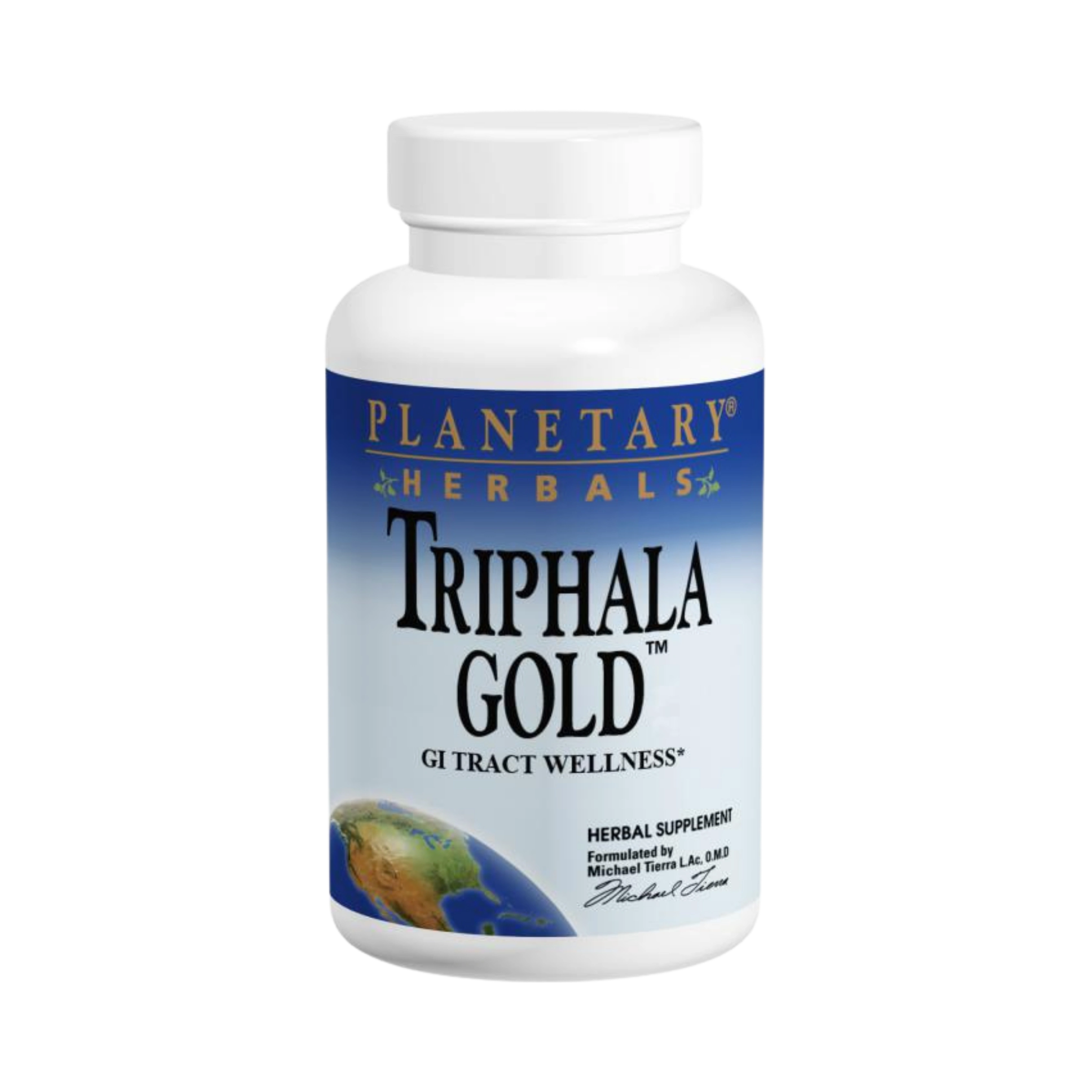 Planetary Herbals, Triphala Gold, 60 Vegetarian Capsules