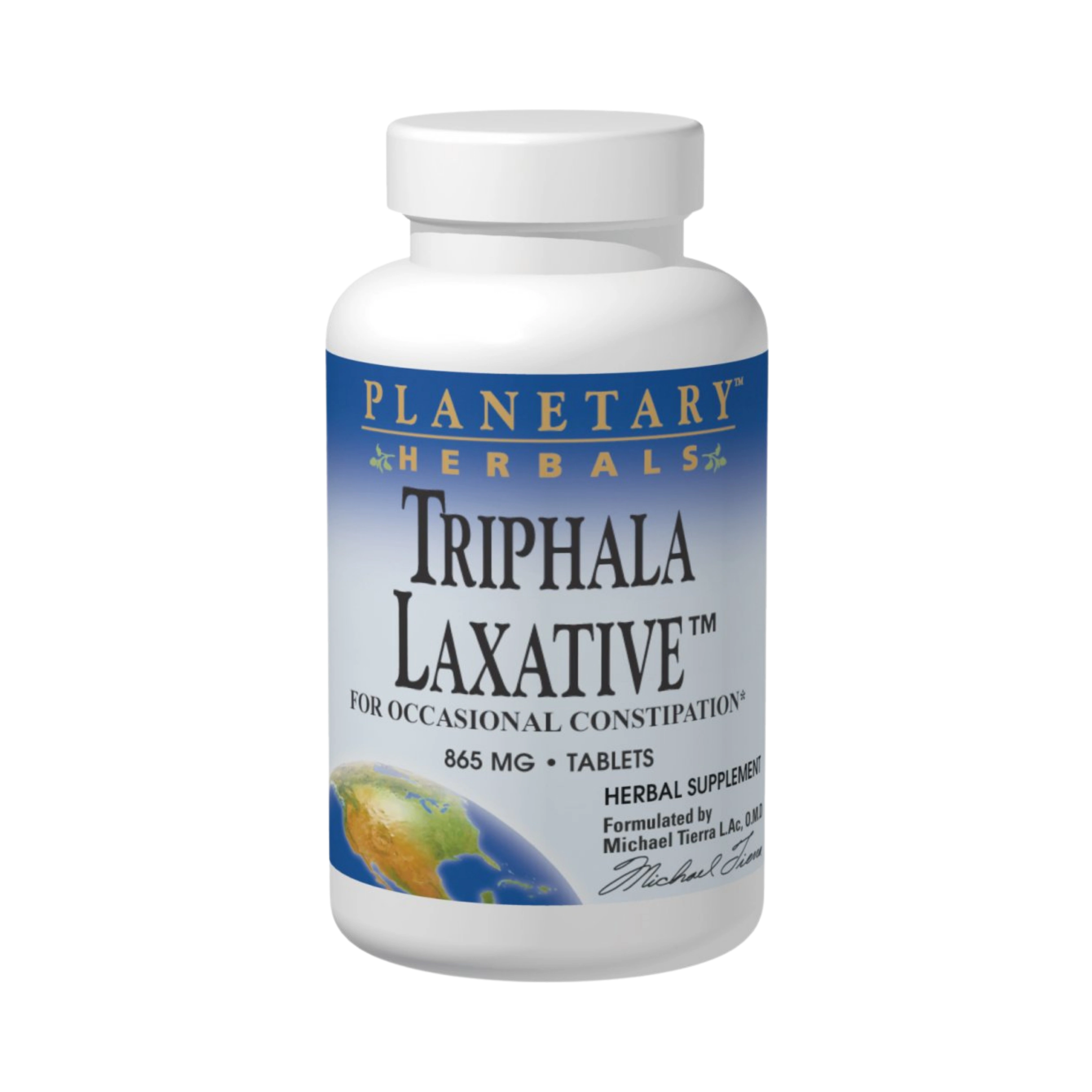 Planetary Herbals, Triphala Laxative, 60 Tablets