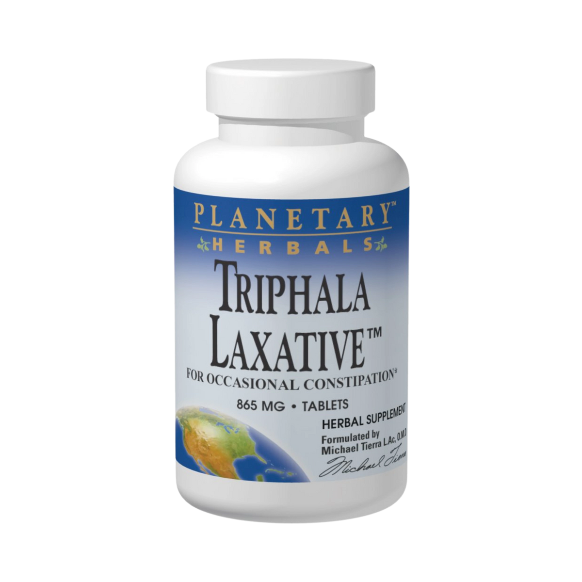 Planetary Herbals, Triphala Laxative, 60 Tablets