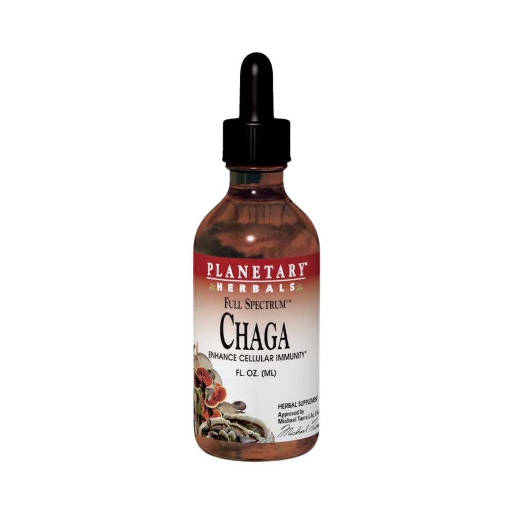 Planetry Herbals, Chaga, Full Spectrum, 4 Oz