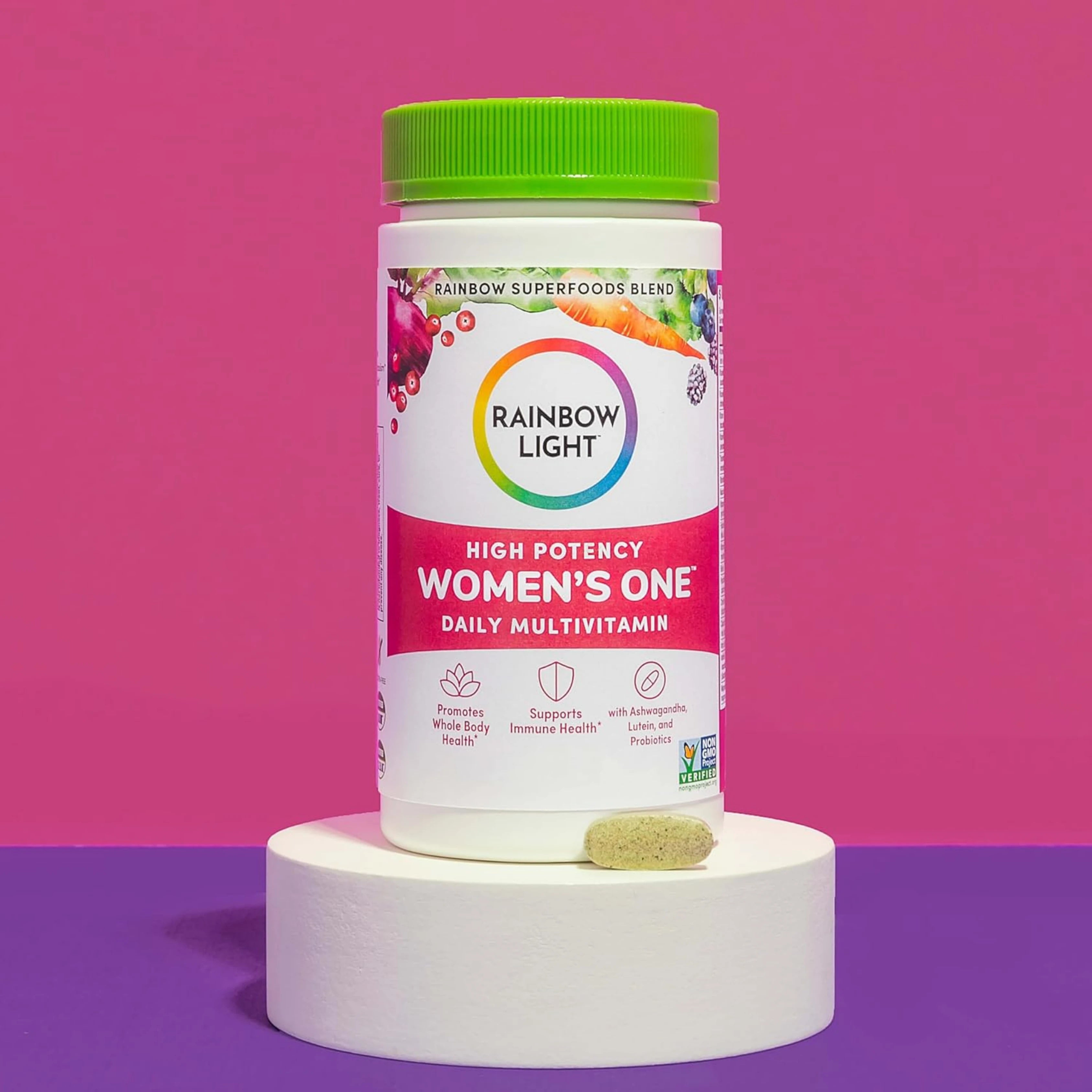 Rainbow Light, Women's One Daily Multivitamin, High Potency, 120 Vegetarian Tablets