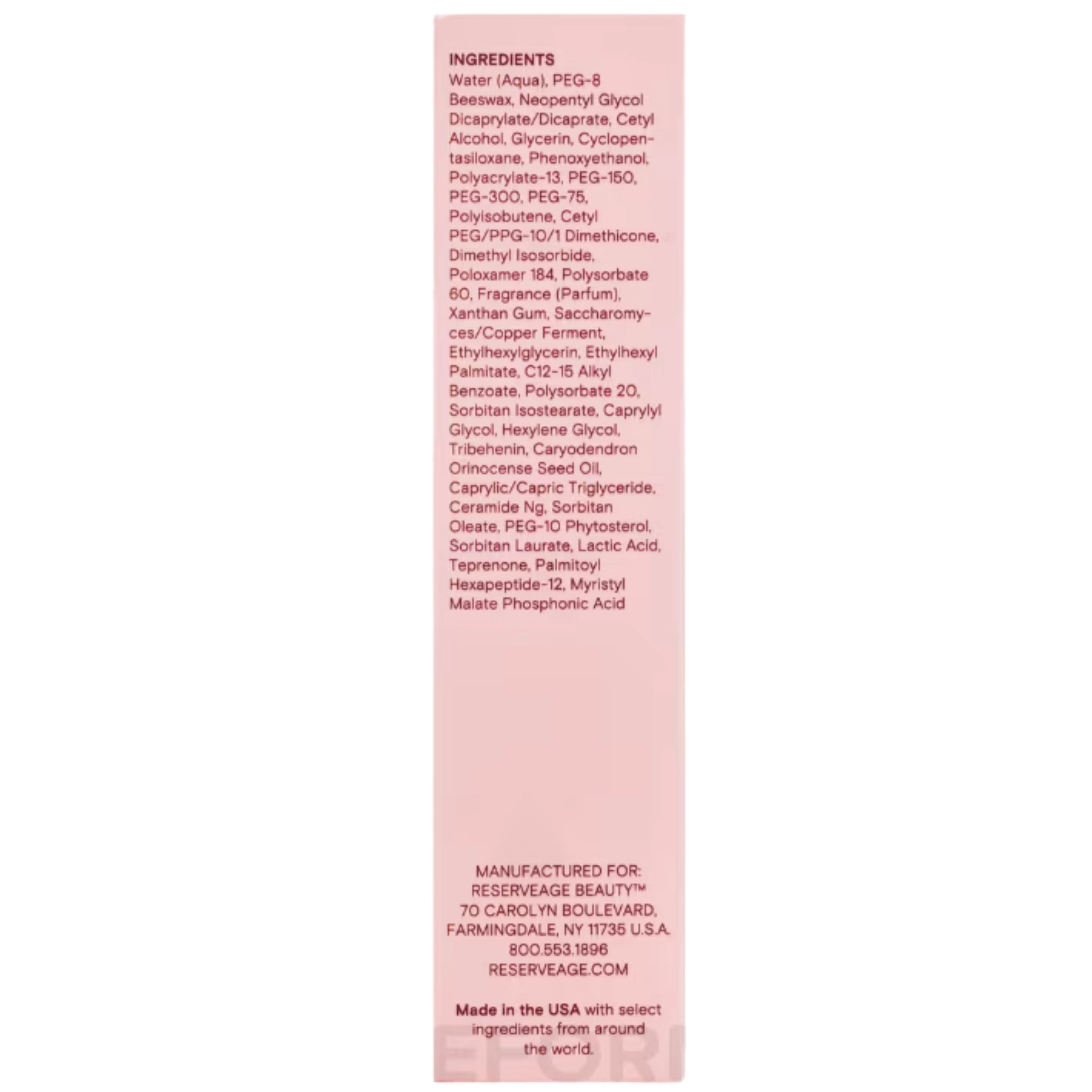 Reserveage Beauty, Hydrating Hand & Foot Cream, 2.5 oz, 75 ml
