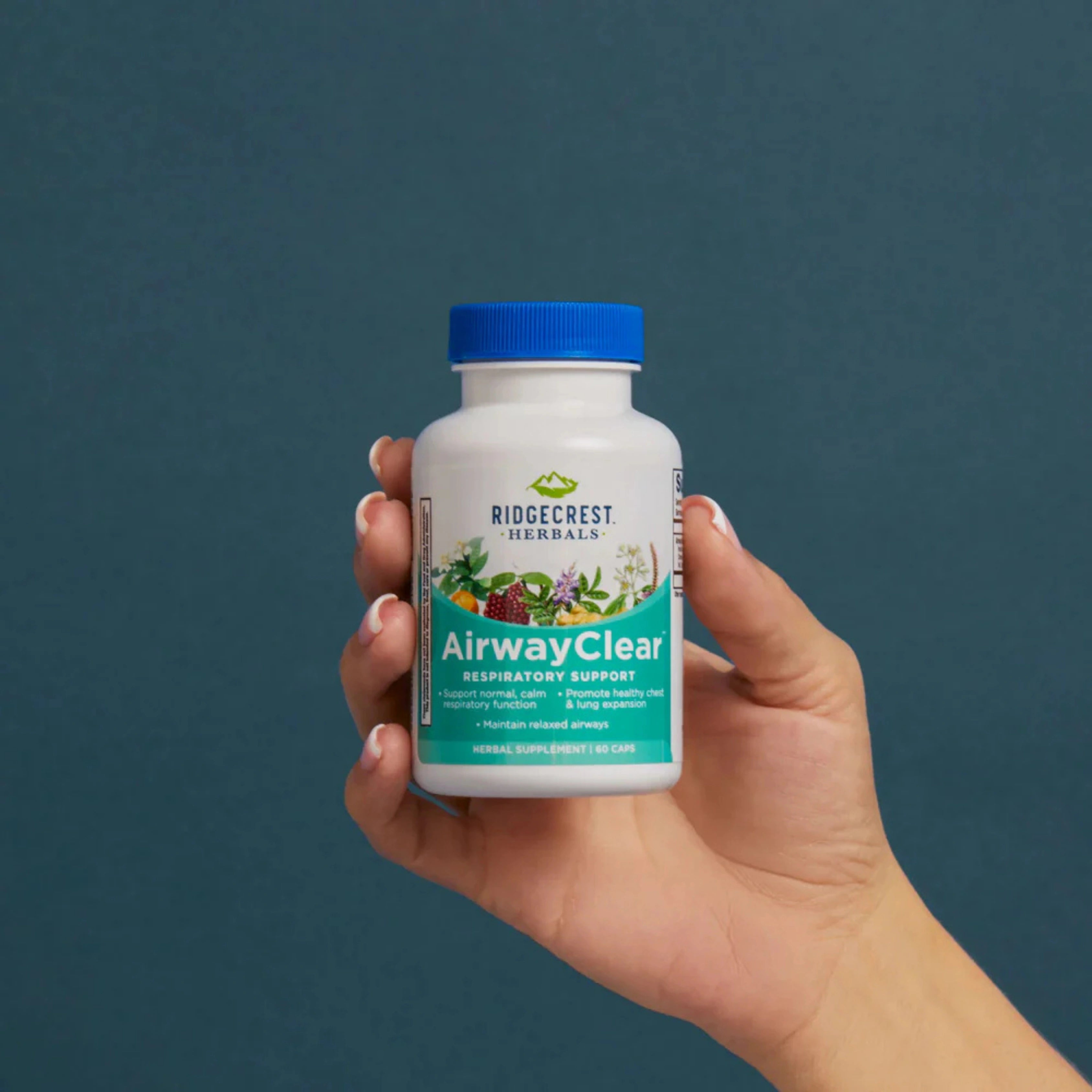 Ridgecrest Herbals, AirwayClear, 60 Capsules