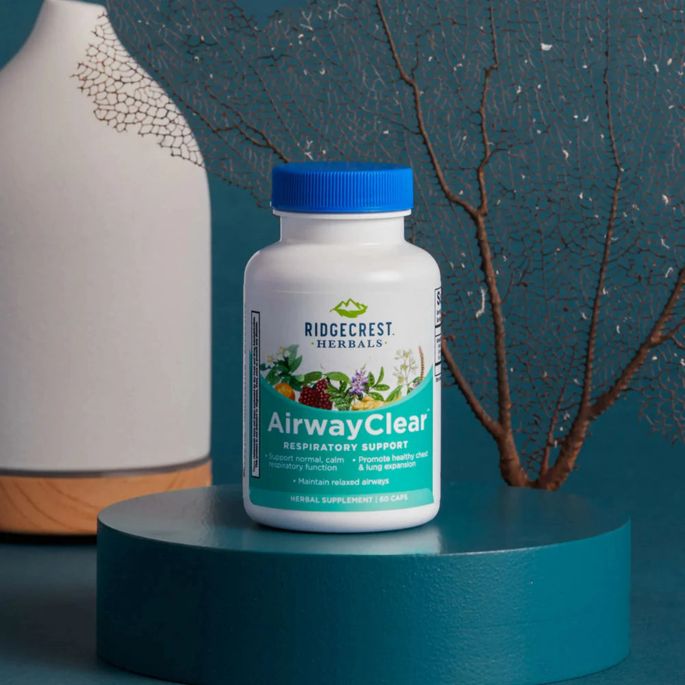 Ridgecrest Herbals, AirwayClear, 60 Capsules