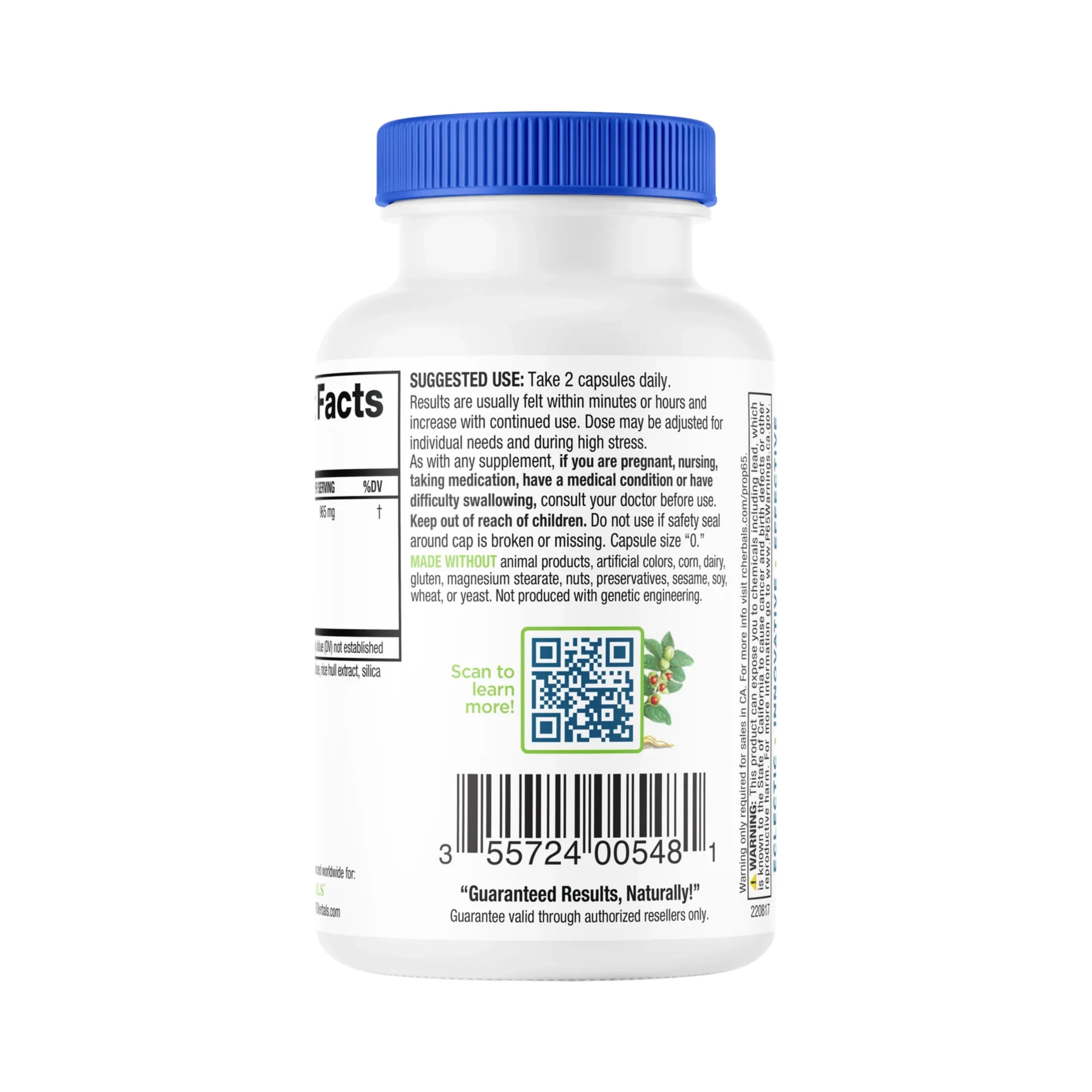 Ridgecrest Herbals, Blood Pressure Formula, 120 Capsules