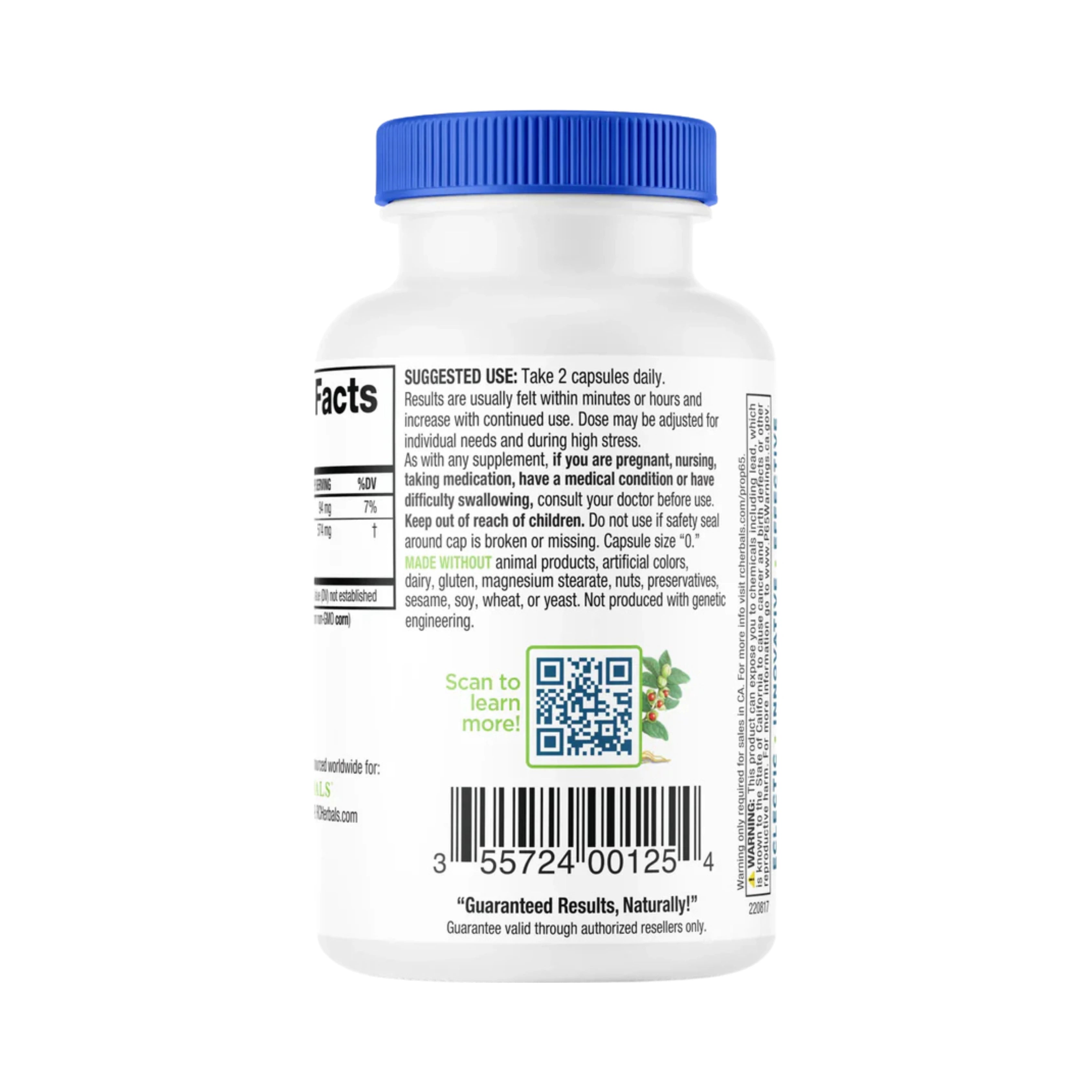 Ridgecrest Herbals, Blood Sugar Balance, 120 Capsules