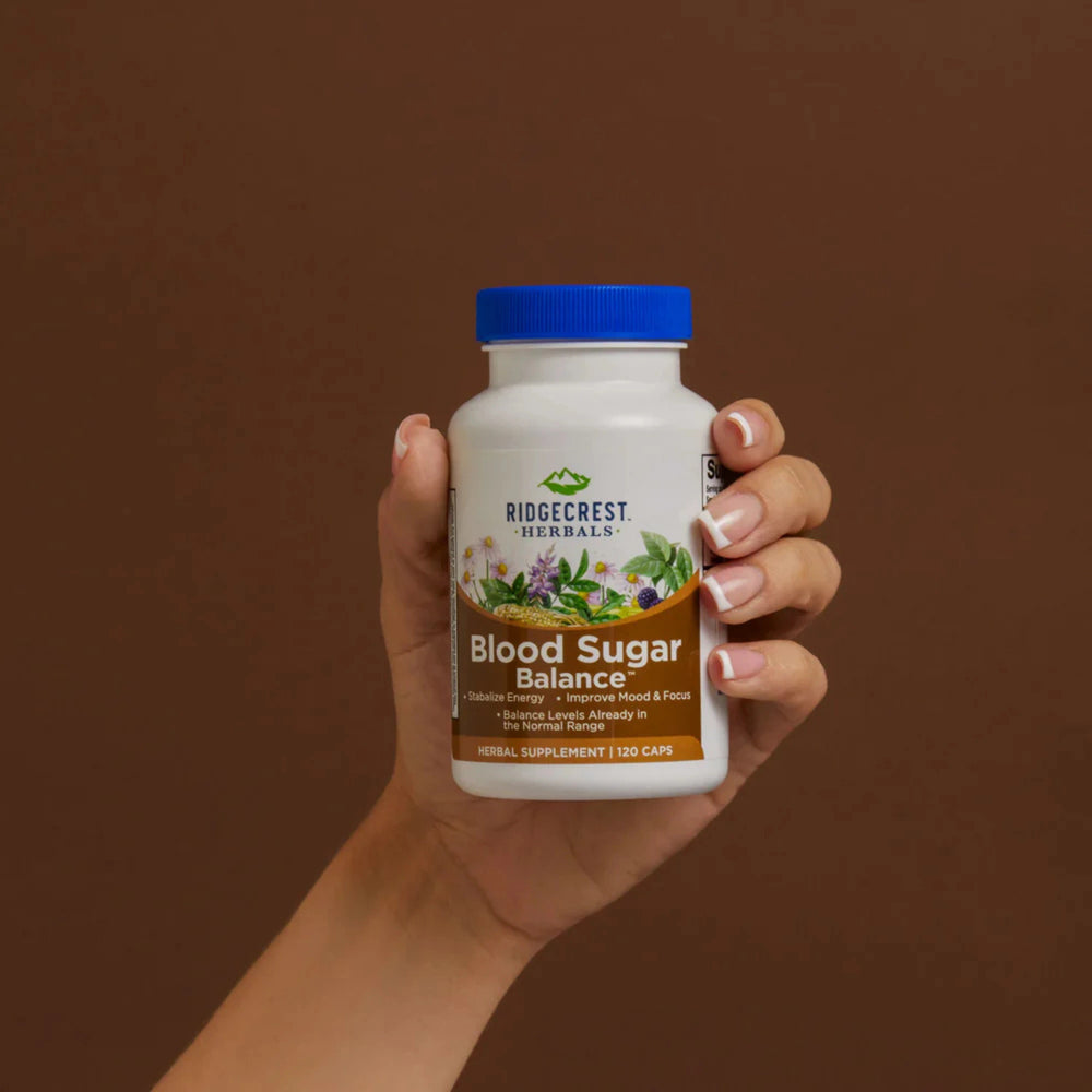 Ridgecrest Herbals, Blood Sugar Balance, 120 Capsules