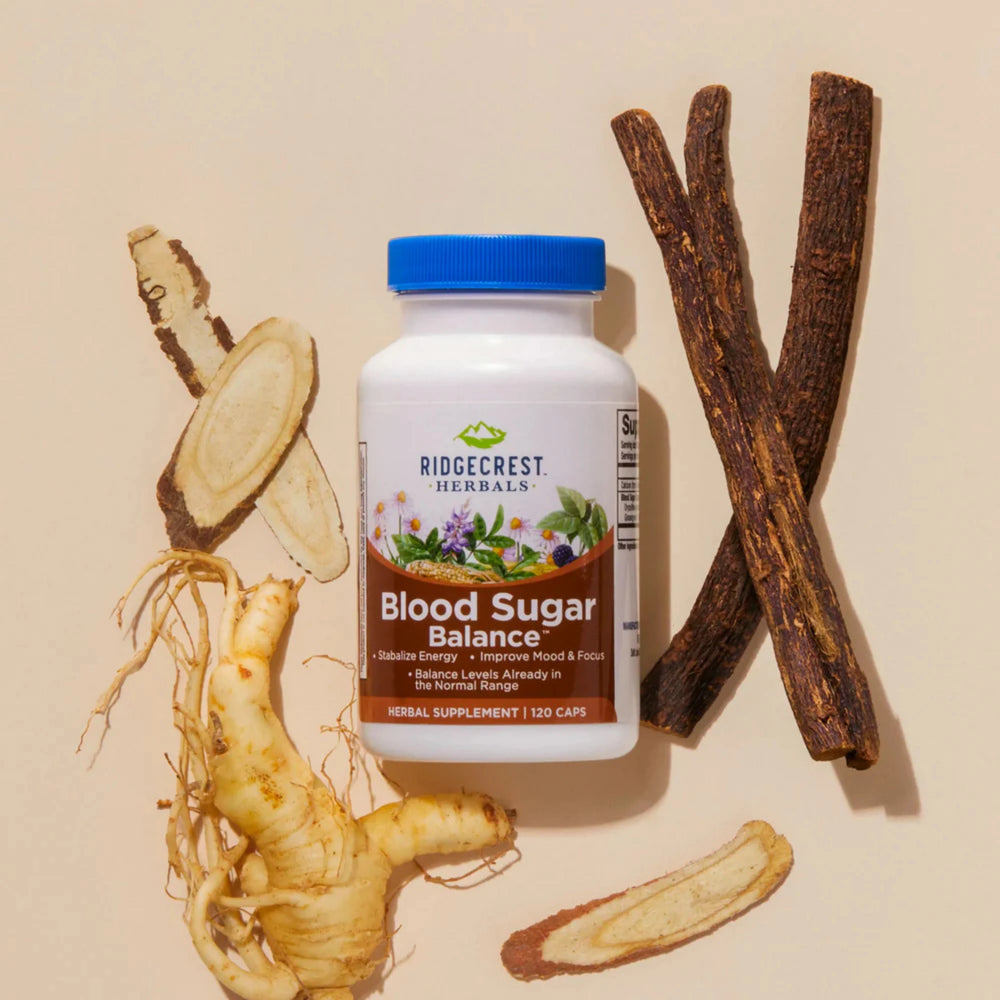 Ridgecrest Herbals, Blood Sugar Balance, 120 Capsules