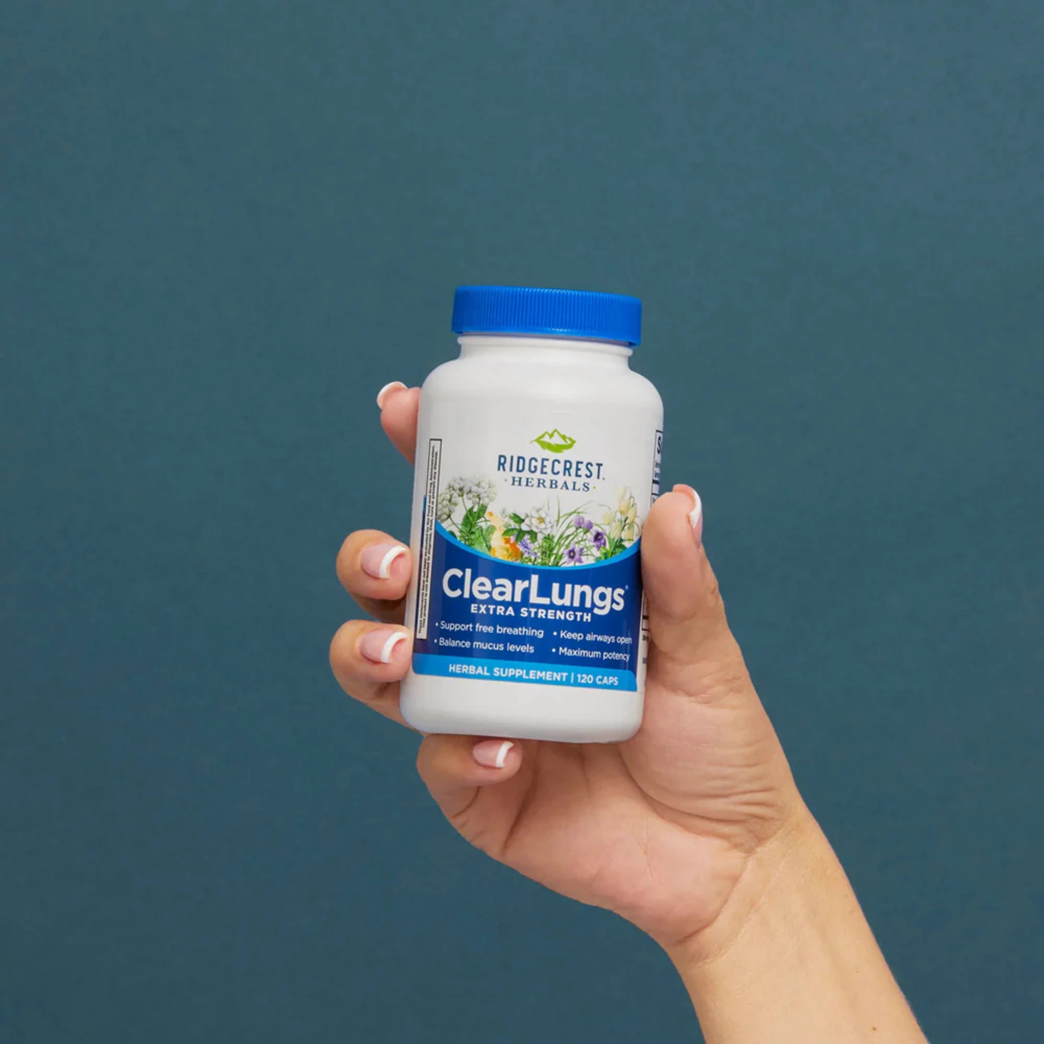 Ridgecrest Herbals, ClearLungs Extra Strength,  60 Capsules