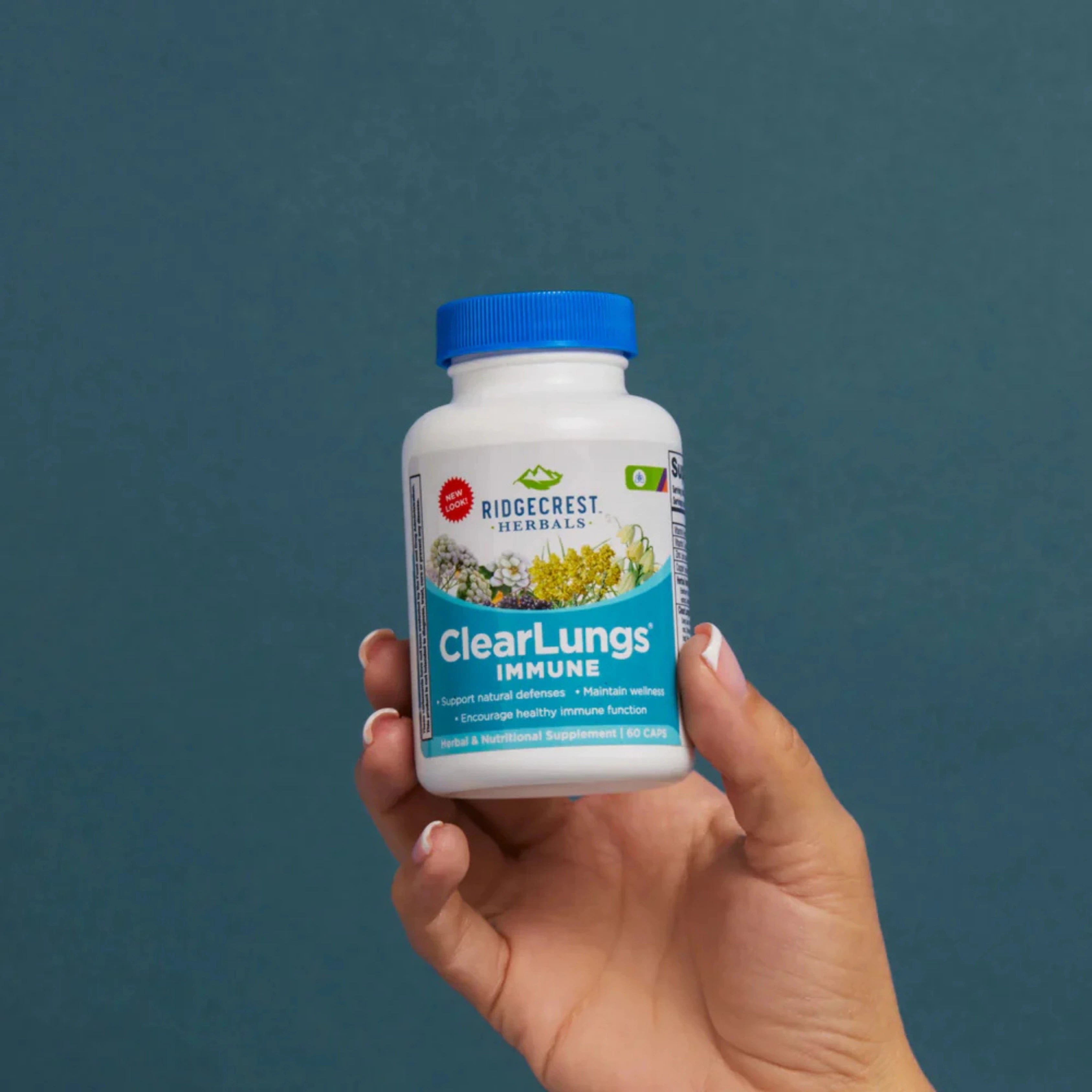 Ridgecrest Herbals, ClearLungs Immune, 60 Capsules