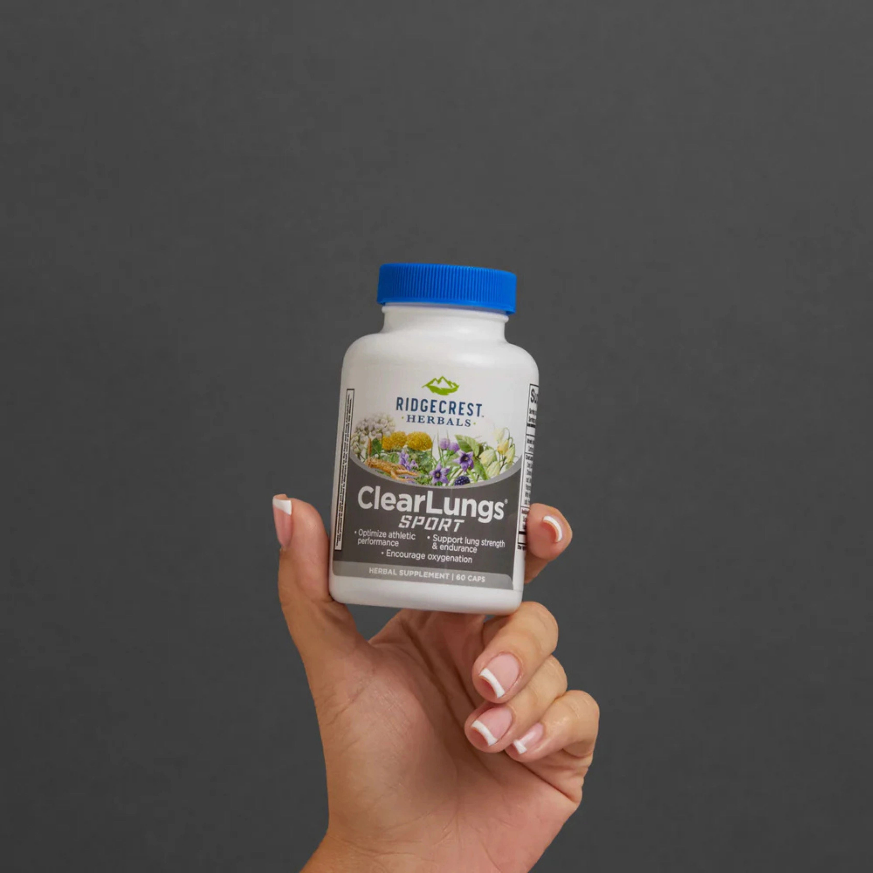 Ridgecrest Herbals, ClearLungs Sport, 60 Capsules