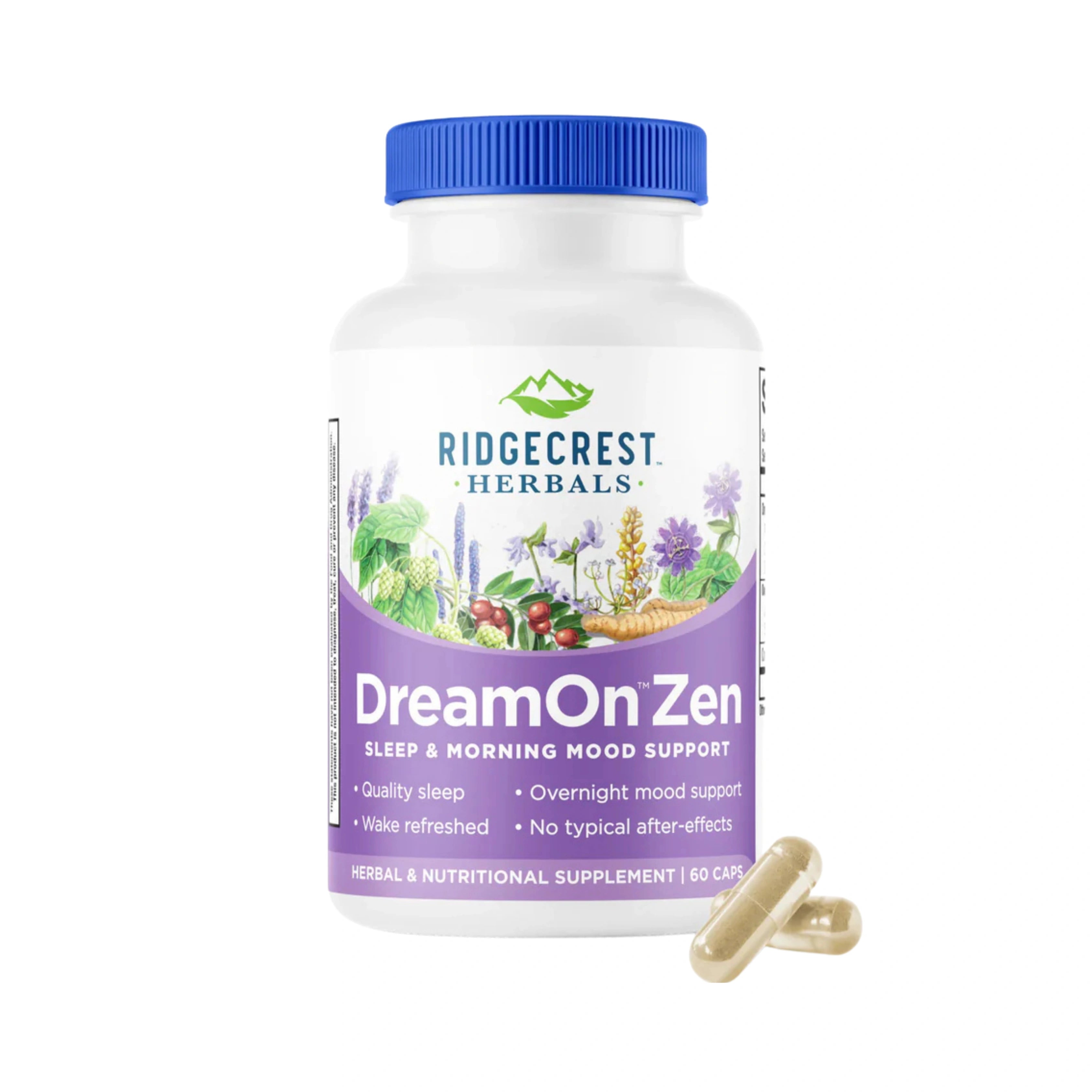 Ridgecrest Herbals, DreamOn Zen, 60 Capsules
