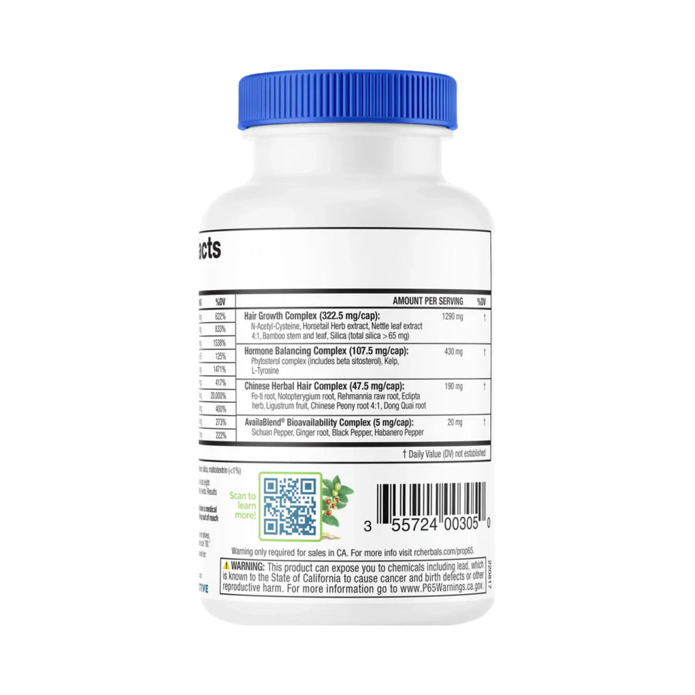 Ridgecrest Herbals, Hair ReVive, 120 capsules