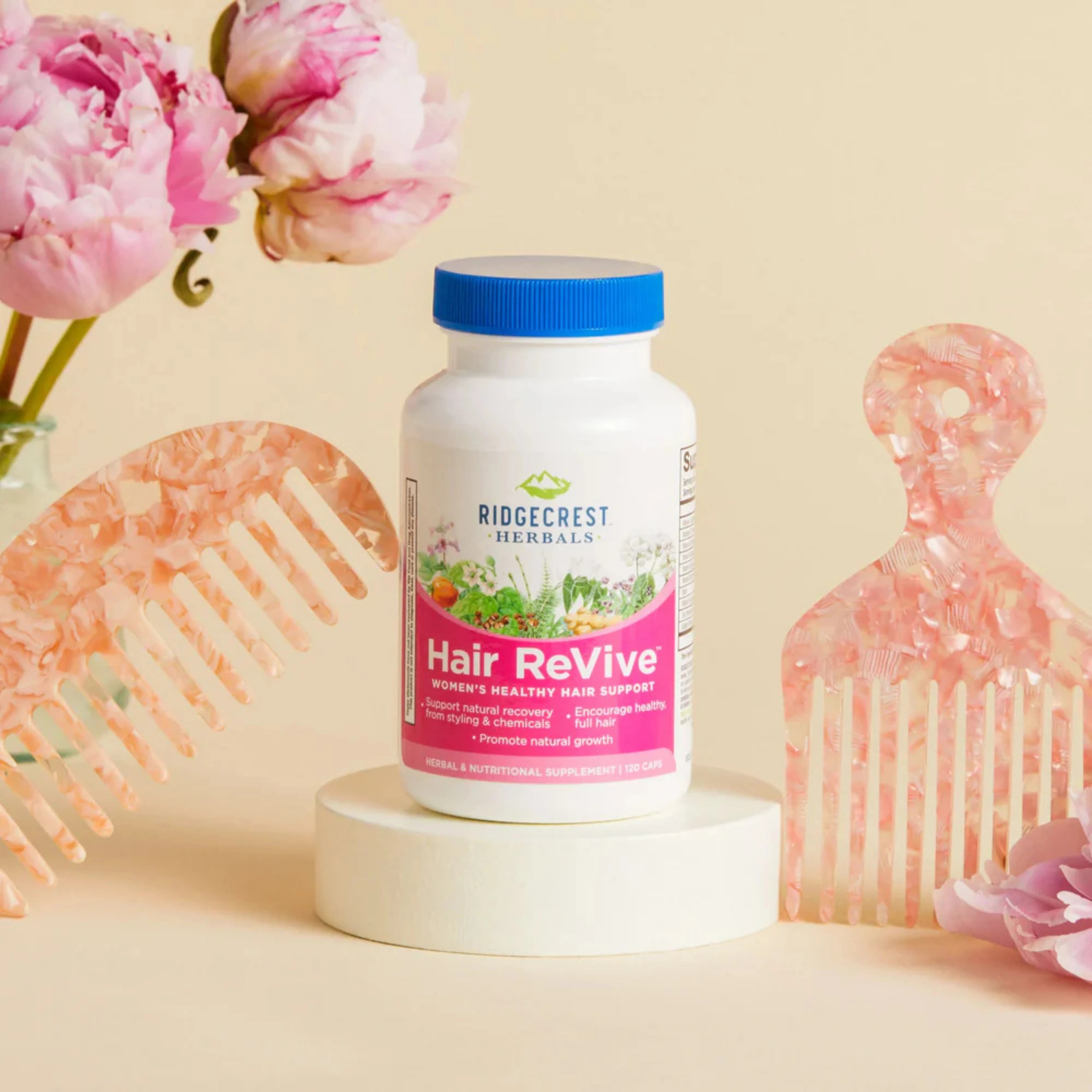 Ridgecrest Herbals, Hair ReVive, 120 capsules