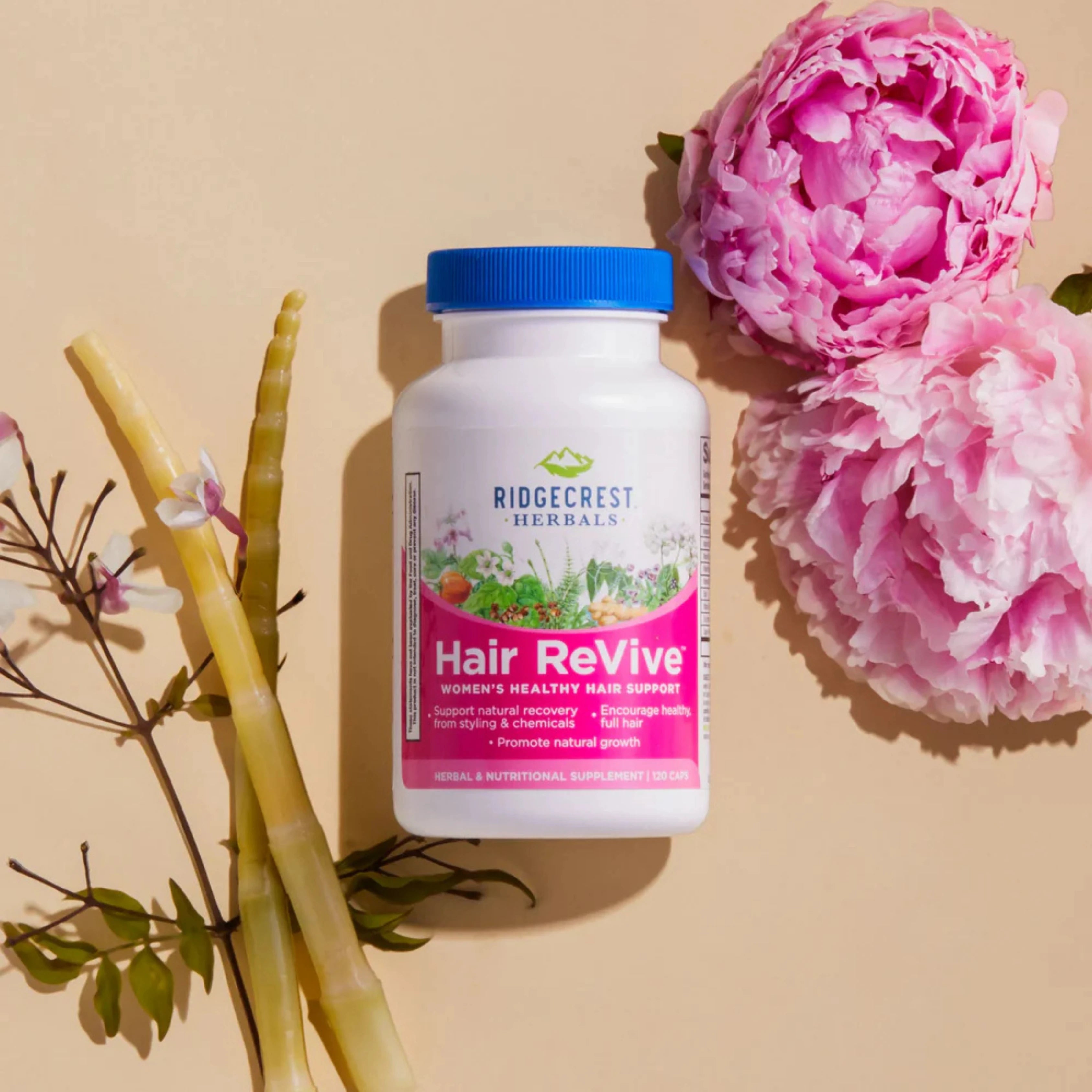 Ridgecrest Herbals, Hair ReVive, 120 capsules