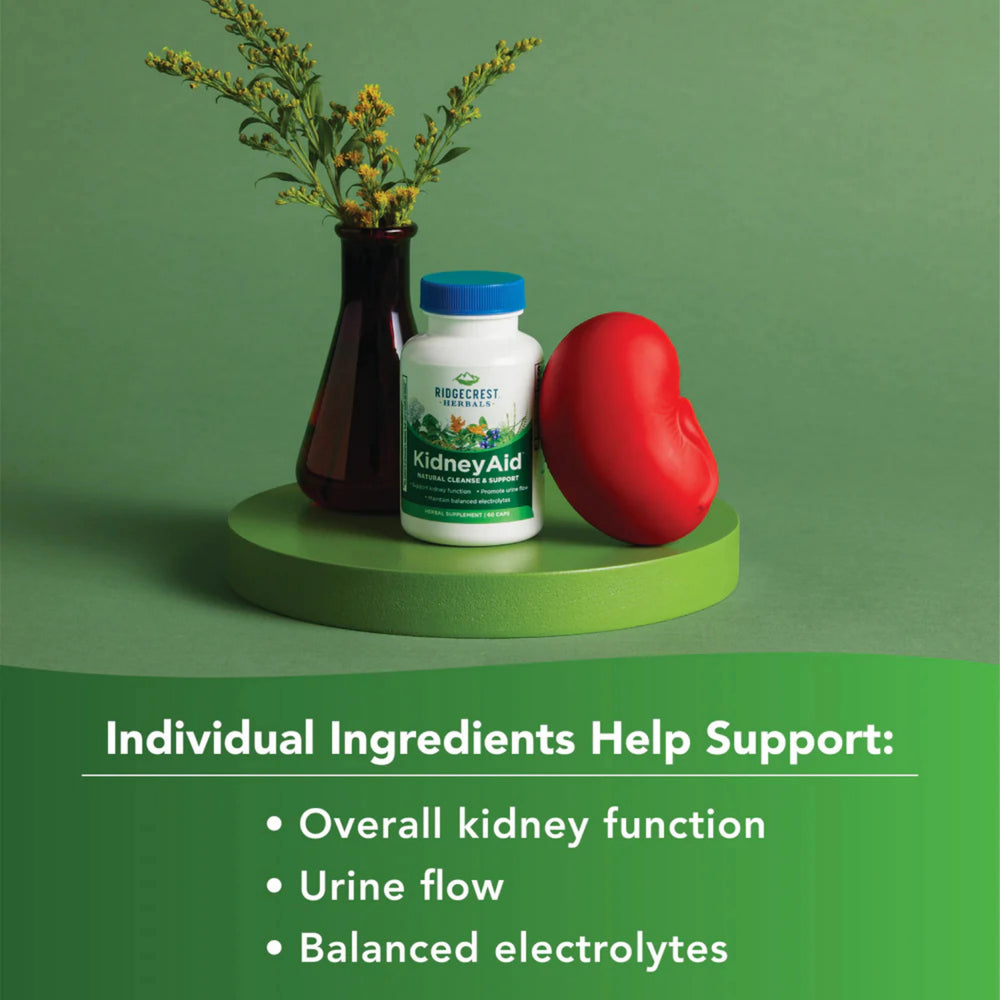 Ridgecrest Herbals, KidneyAid, 60 Capsules