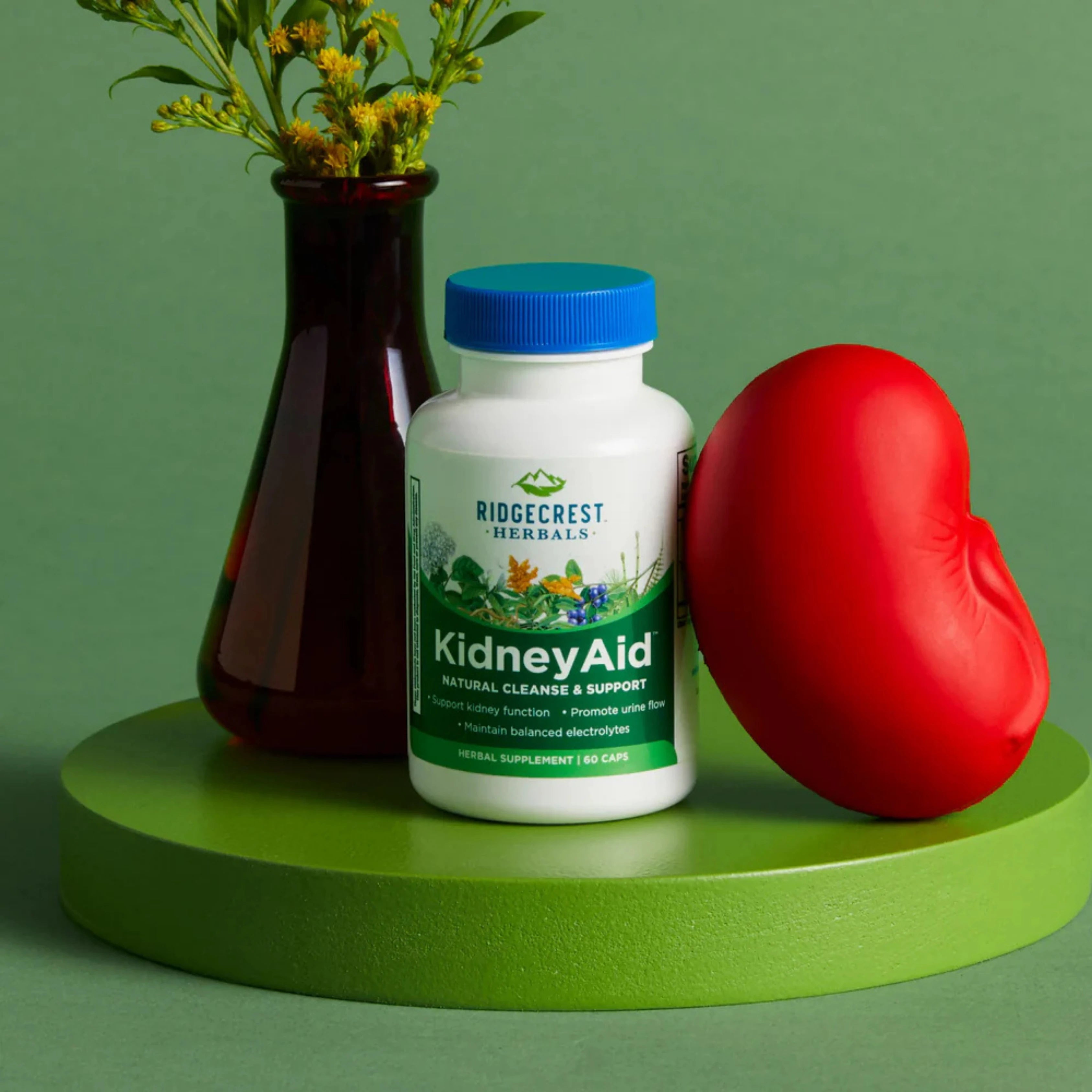Ridgecrest Herbals, KidneyAid, 60 Capsules