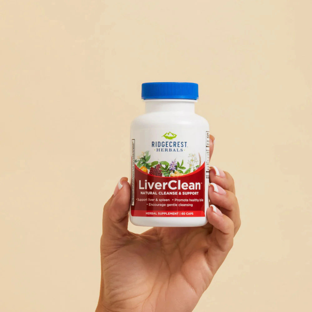Ridgecrest Herbals, LiverClean, 60 Capsules