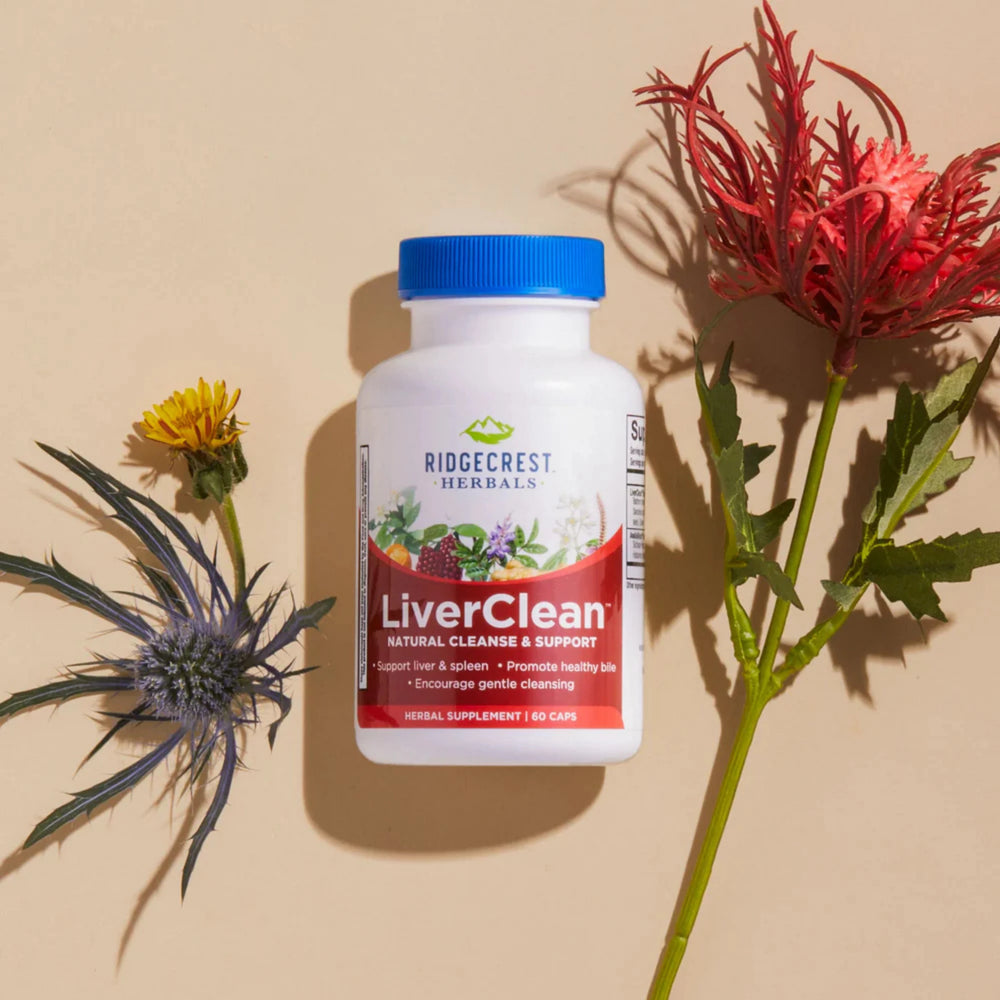 Ridgecrest Herbals, LiverClean, 60 Capsules