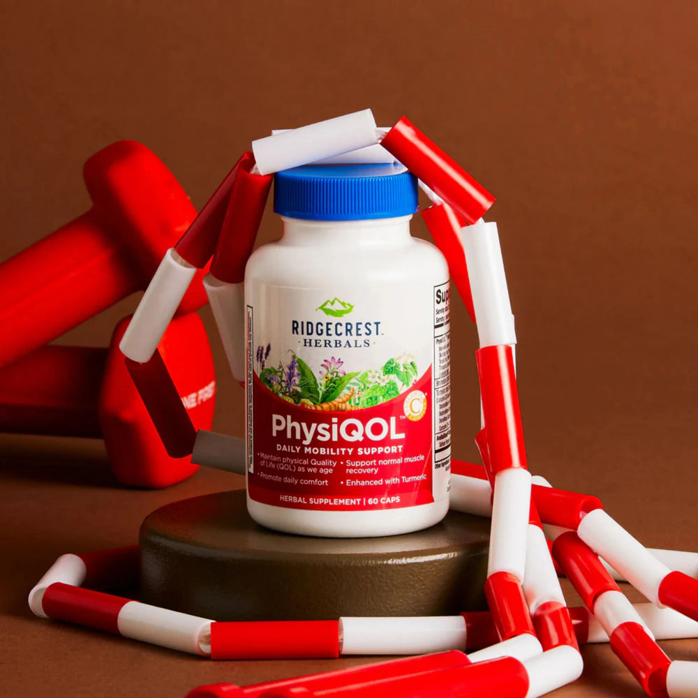 Ridgecrest Herbals, PhysiQOL, 60 Capsules