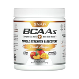 Snap Supplements, BCAAs, Peach Mango, 9.77 Oz