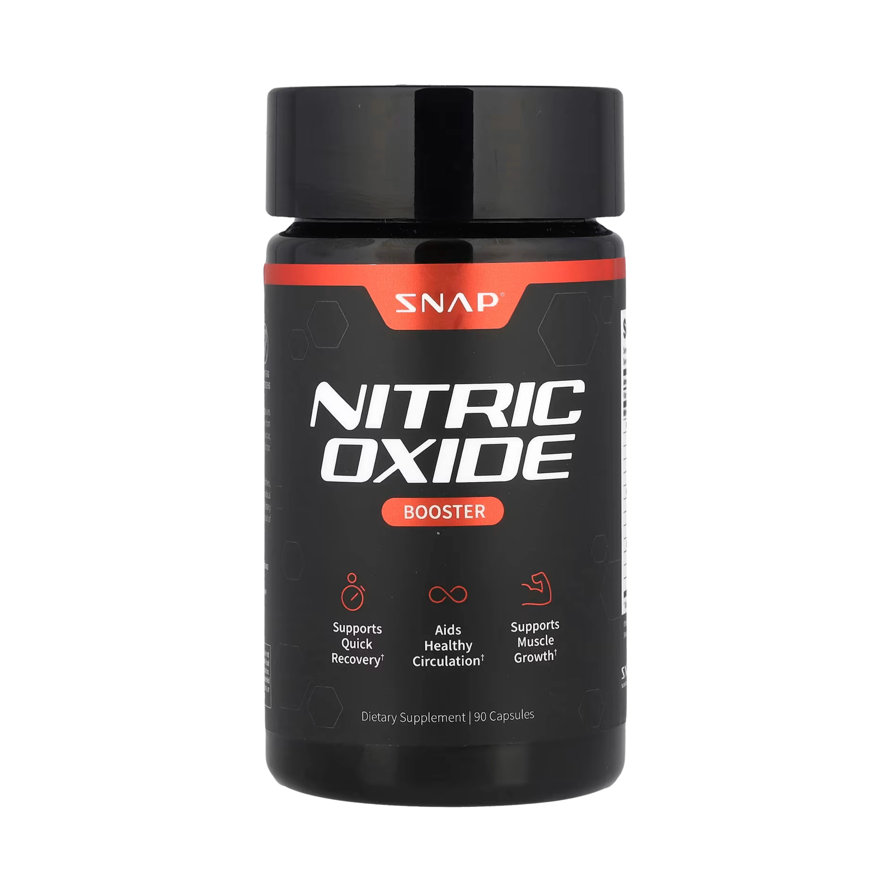 Snap Supplements, Nitric Oxide Booster, 90 Capsules
