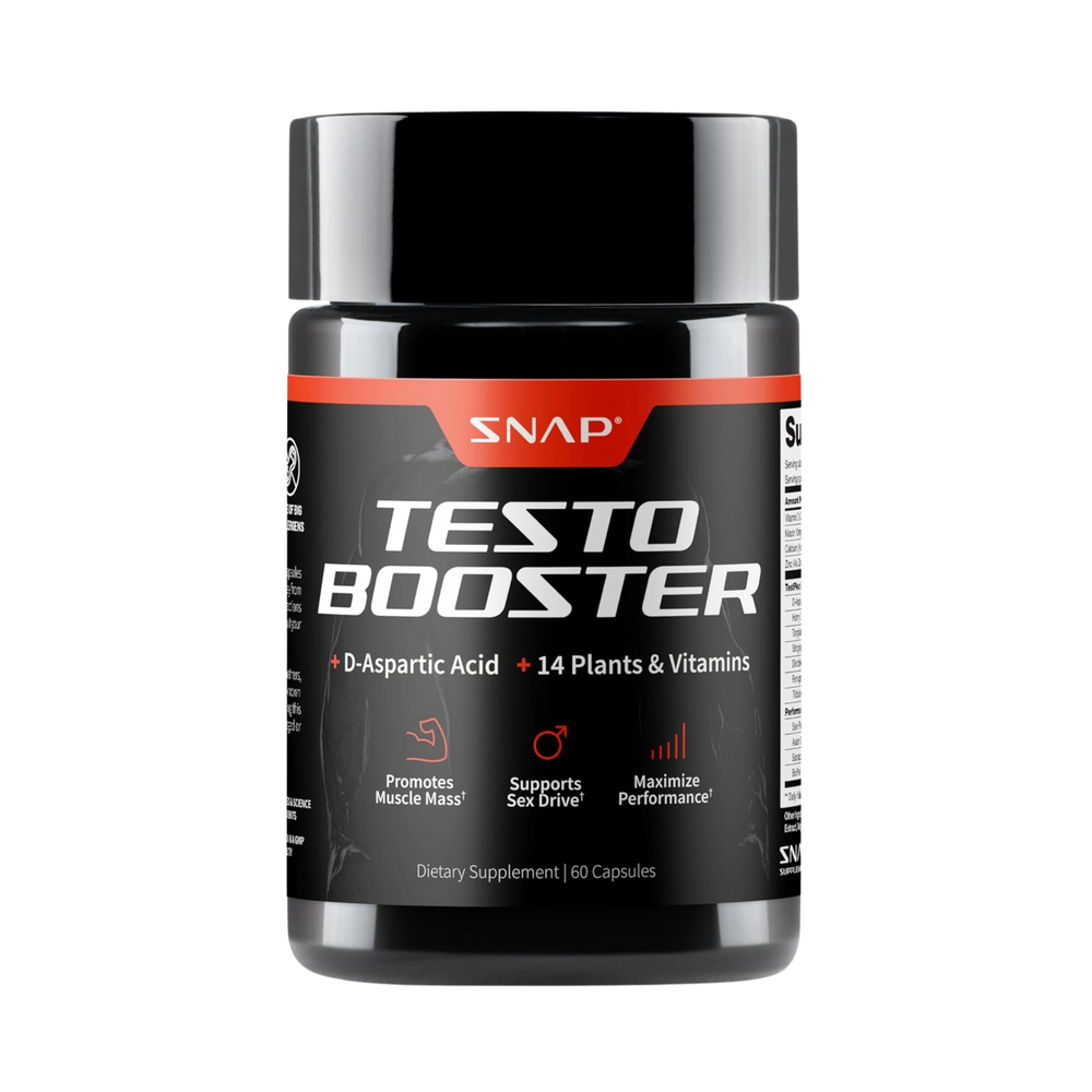 Snap Supplements, Testo Booster, 60 Capsules