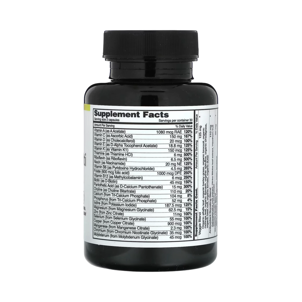 Snap Supplements, Women's Daily Multi Vitamin, 60 Capsules