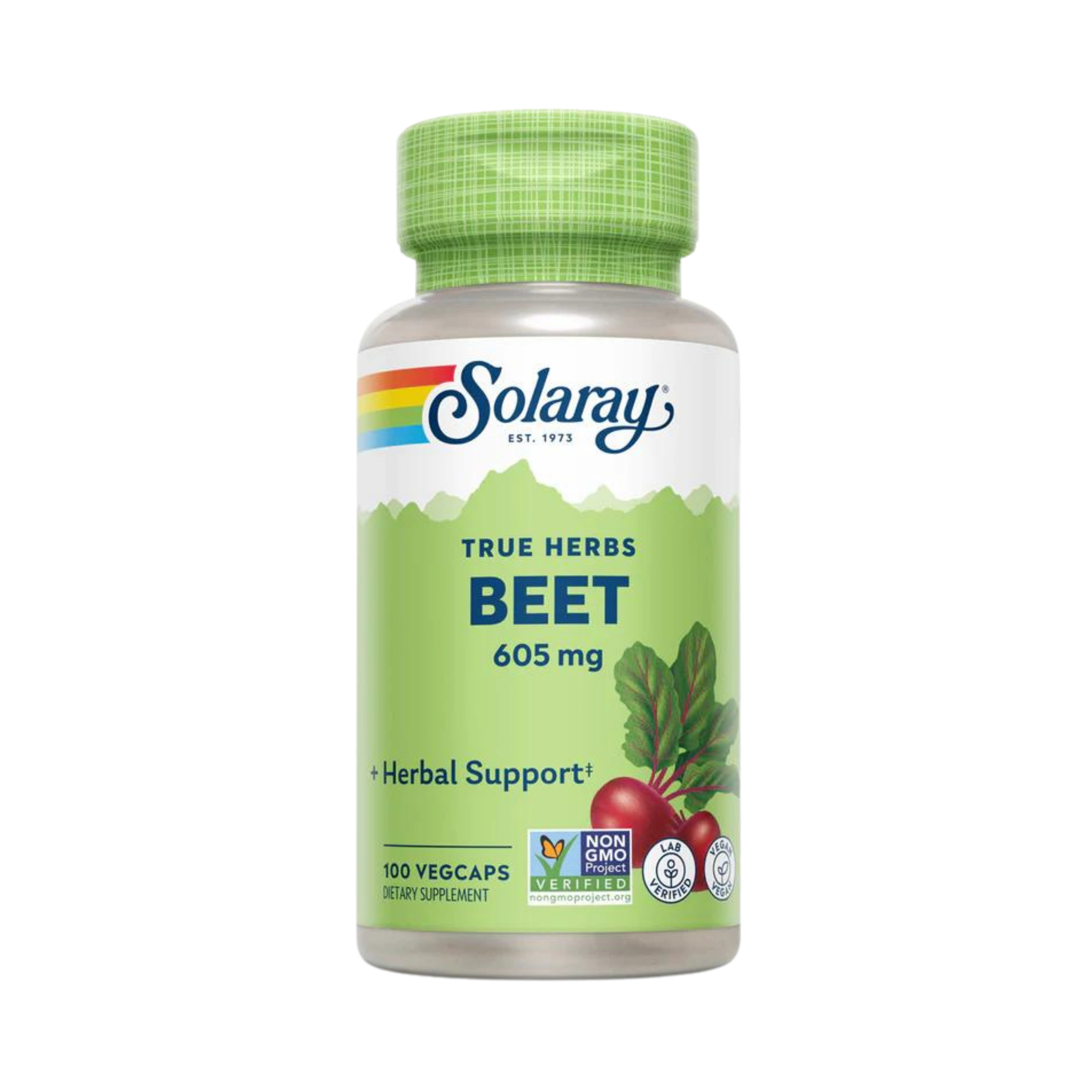 Solaray, Beet Root, 605 Mg, 100 Capsules
