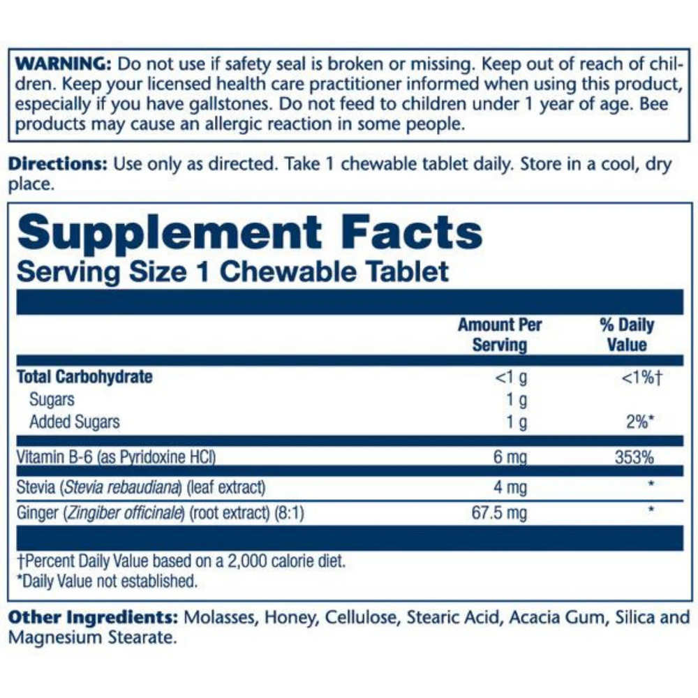 Solaray, Ginger Trips, 60 Chewables
